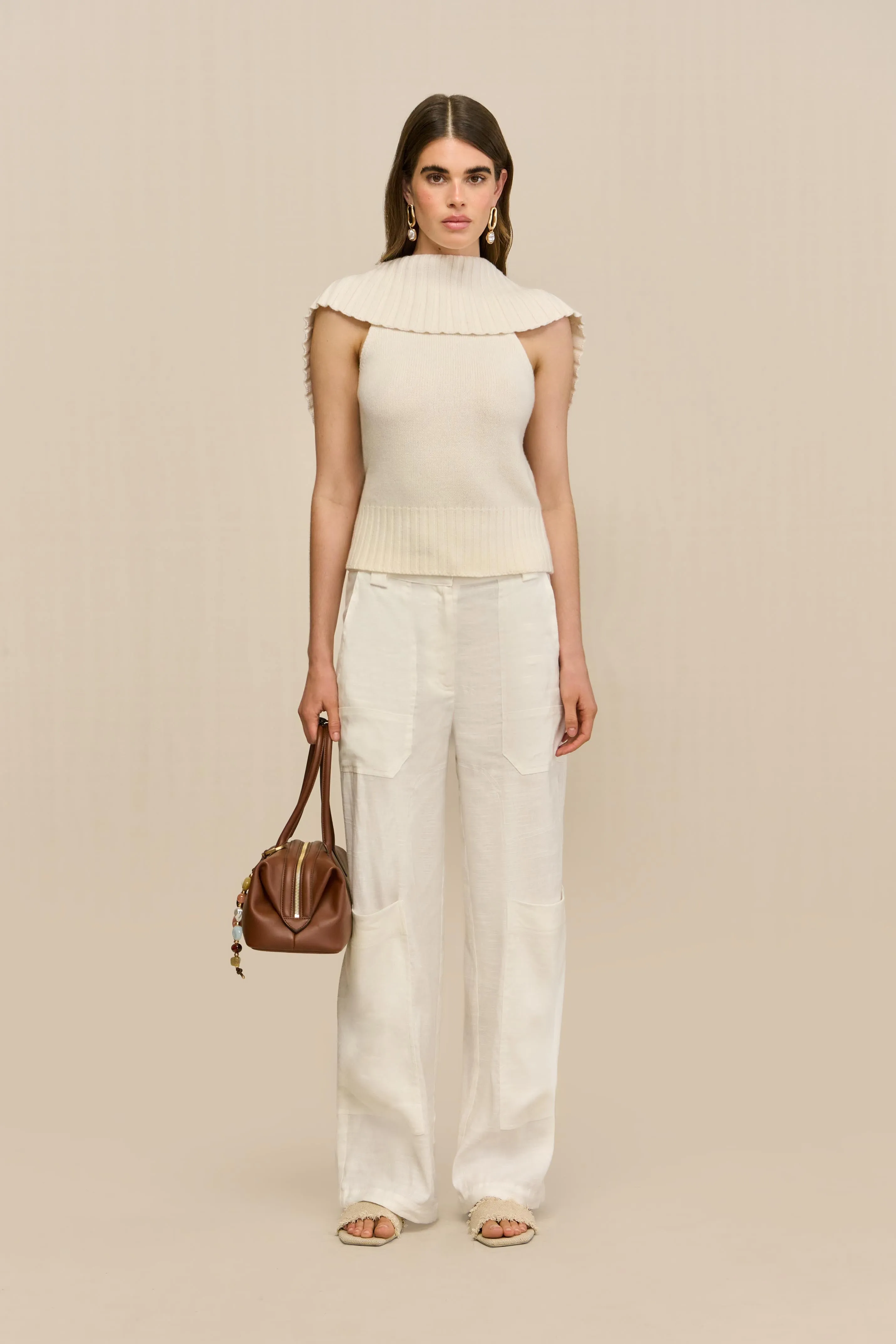 CHEN TOP - OFF WHITE sold by Cult Gaia product image thumbnail 4