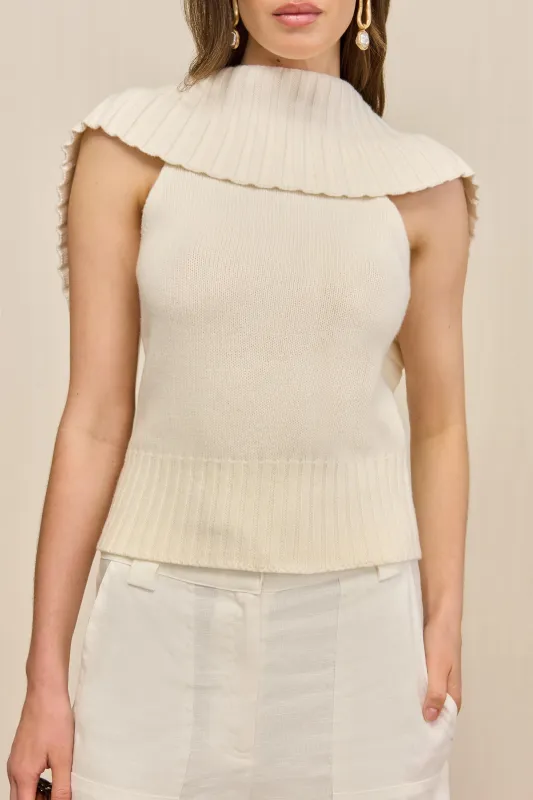 CHEN TOP - OFF WHITE sold by Cult Gaia