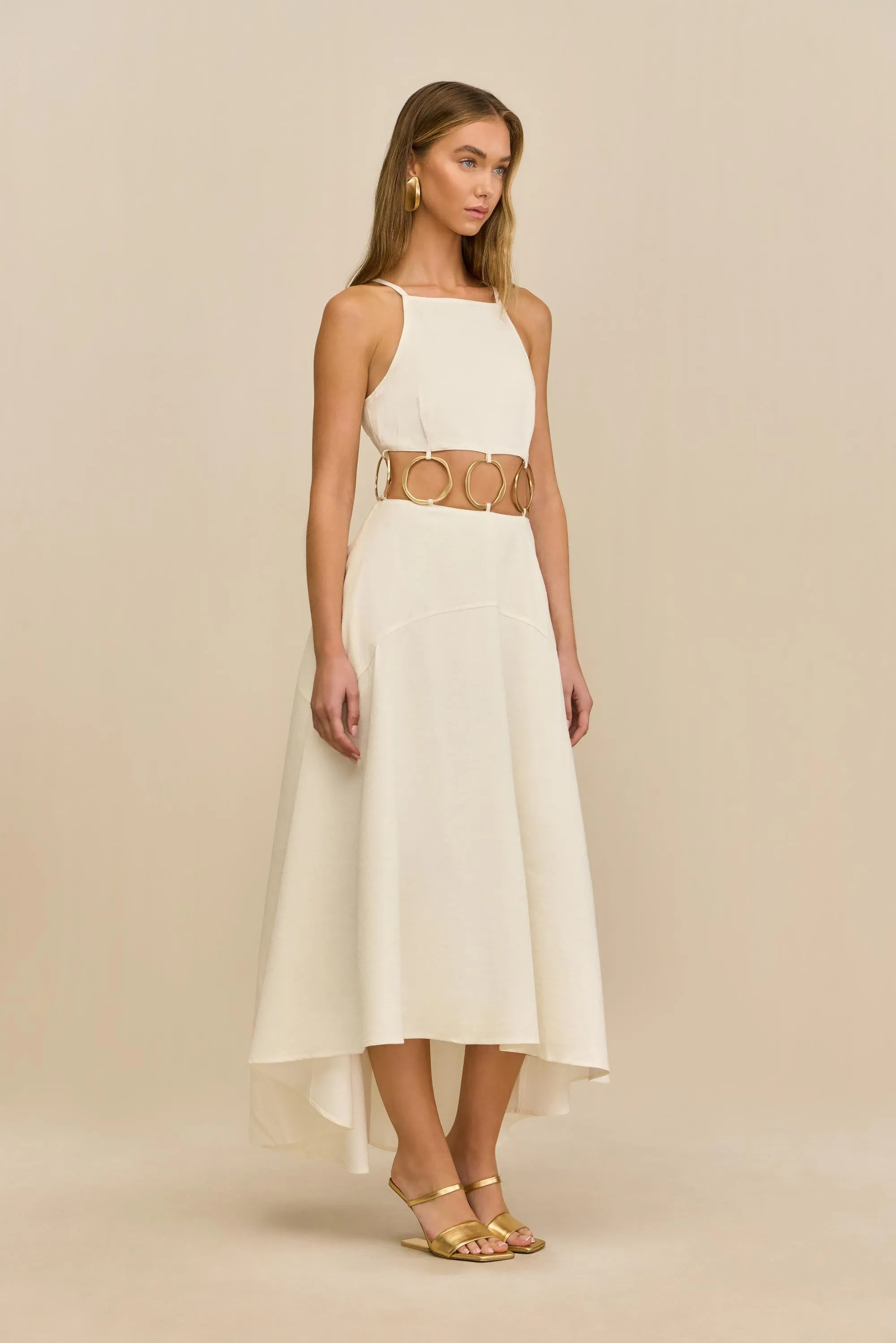 RORY DRESS - OFF WHITE sold by Cult Gaia product image thumbnail 4