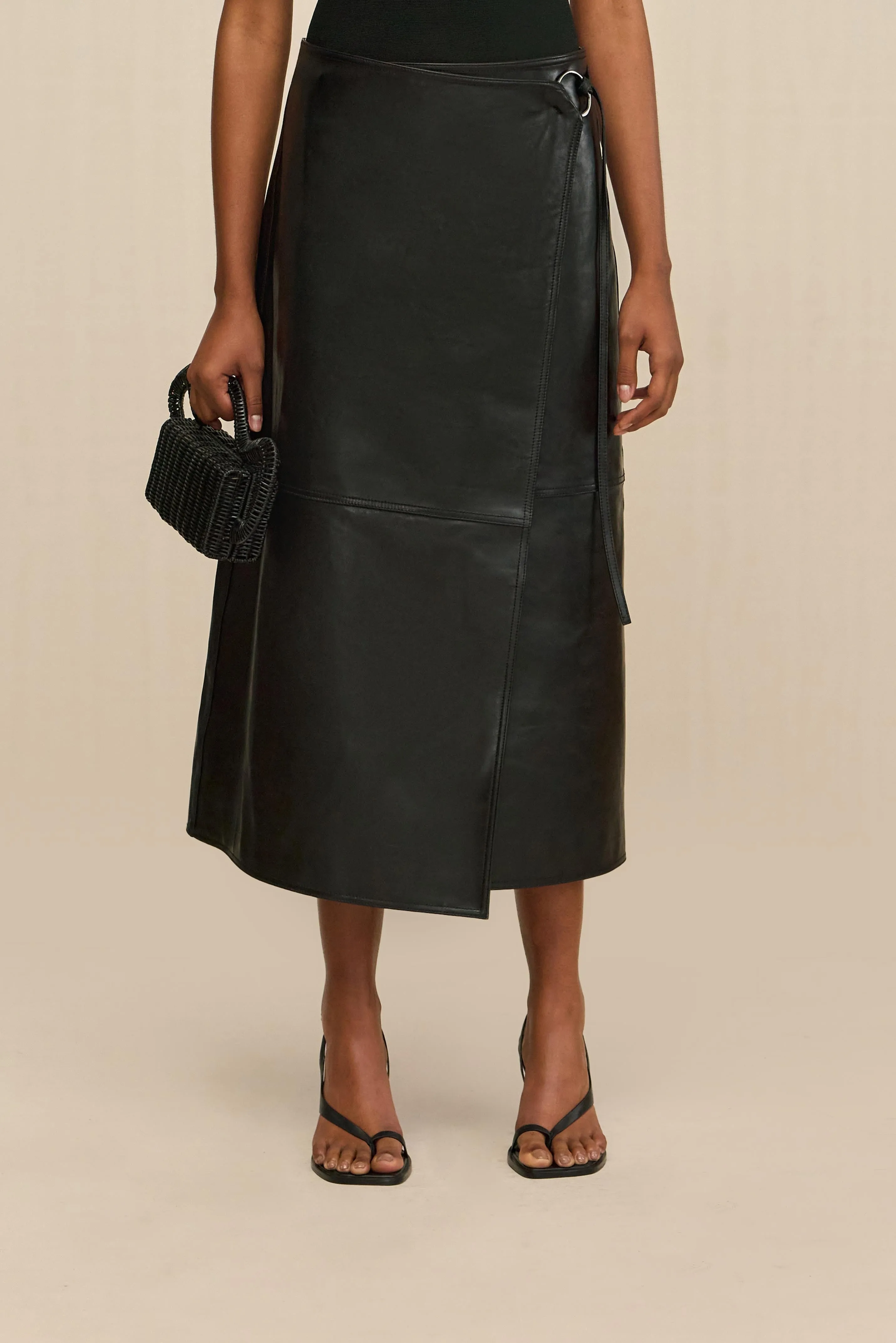 COSMO SKIRT - BLACK sold by Cult Gaia product image thumbnail 2