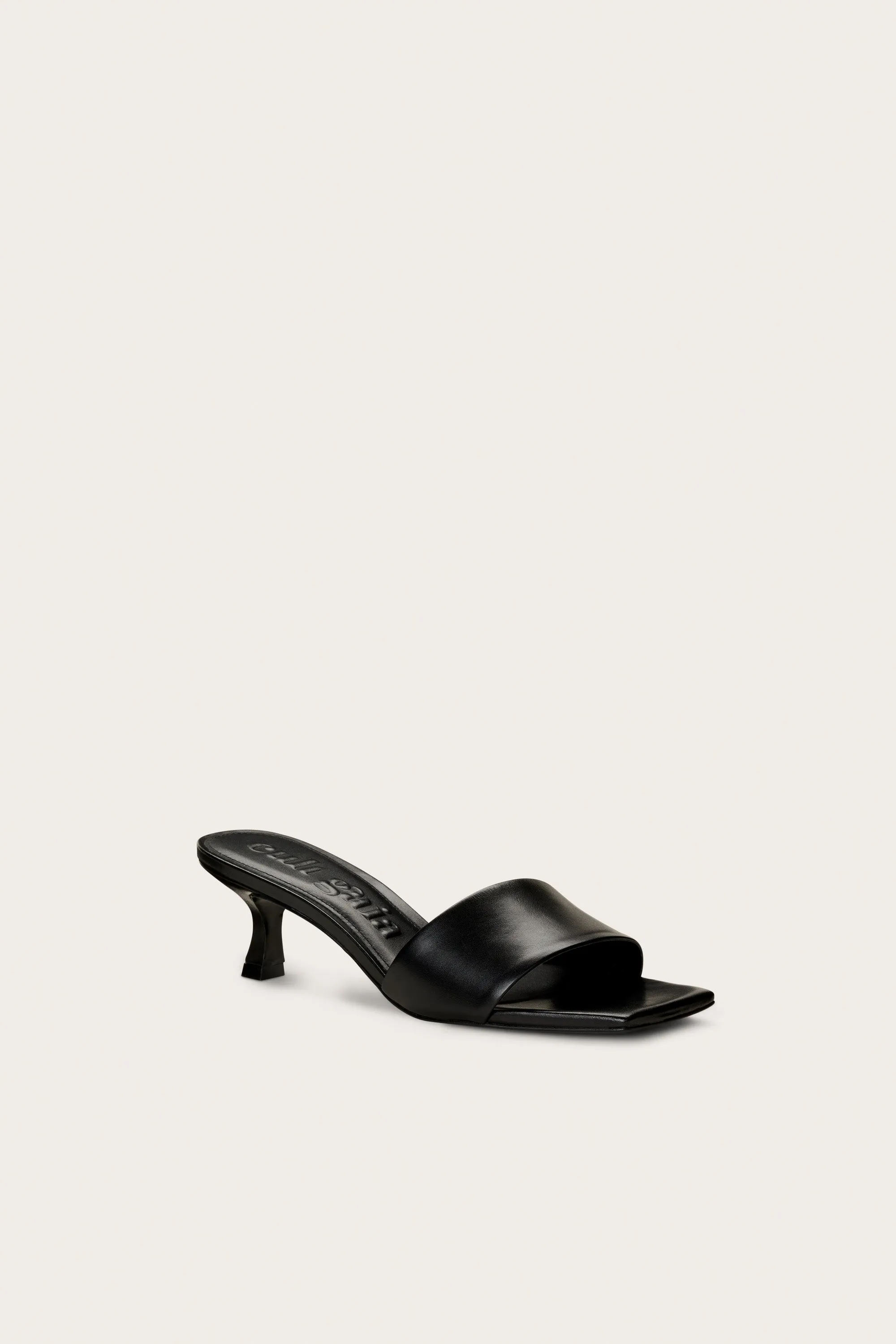 ADA SANDAL - BLACK LEATHER sold by Cult Gaia product image thumbnail 3