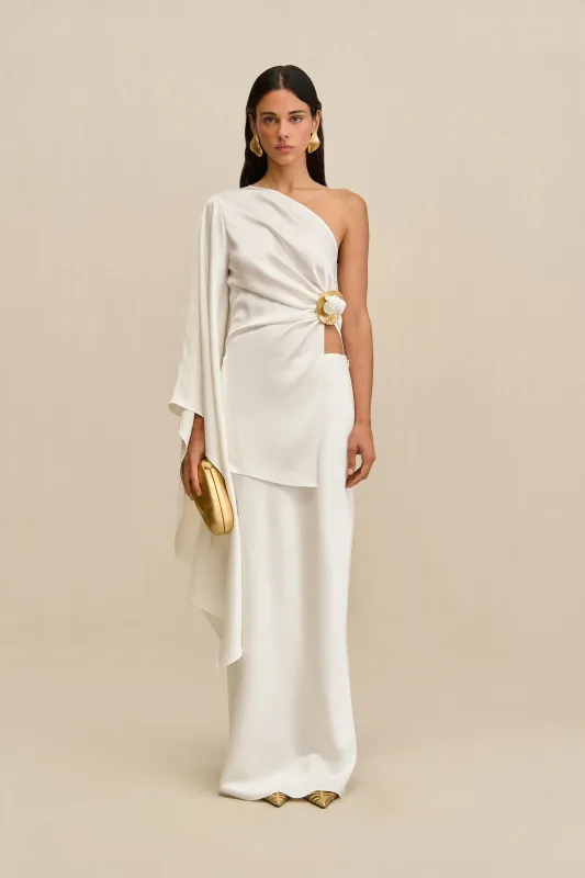 CHANTEL SKIRT - OFF WHITE sold by Cult Gaia