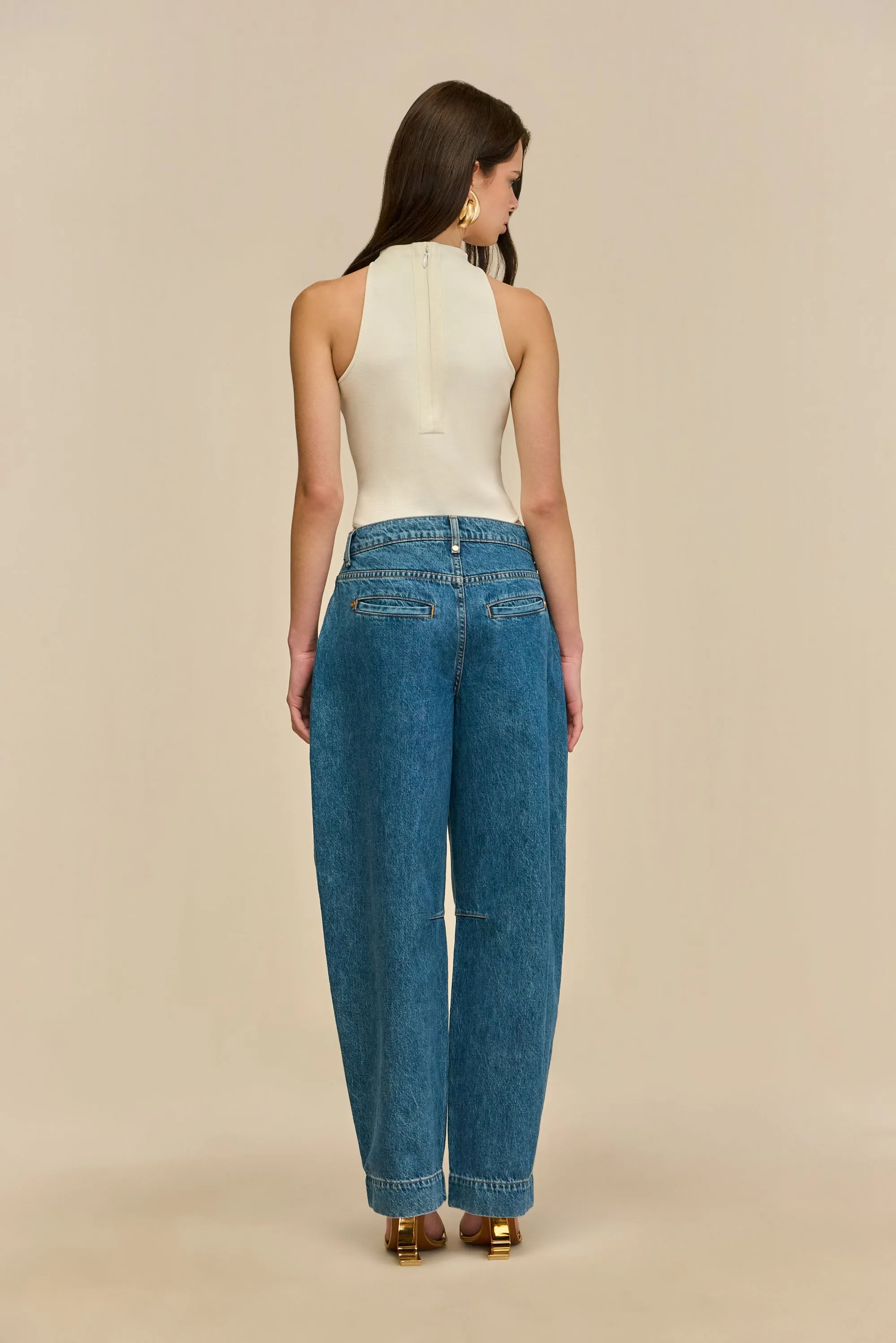 SASKA JEAN - STONE WASH sold by Cult Gaia product image thumbnail 5