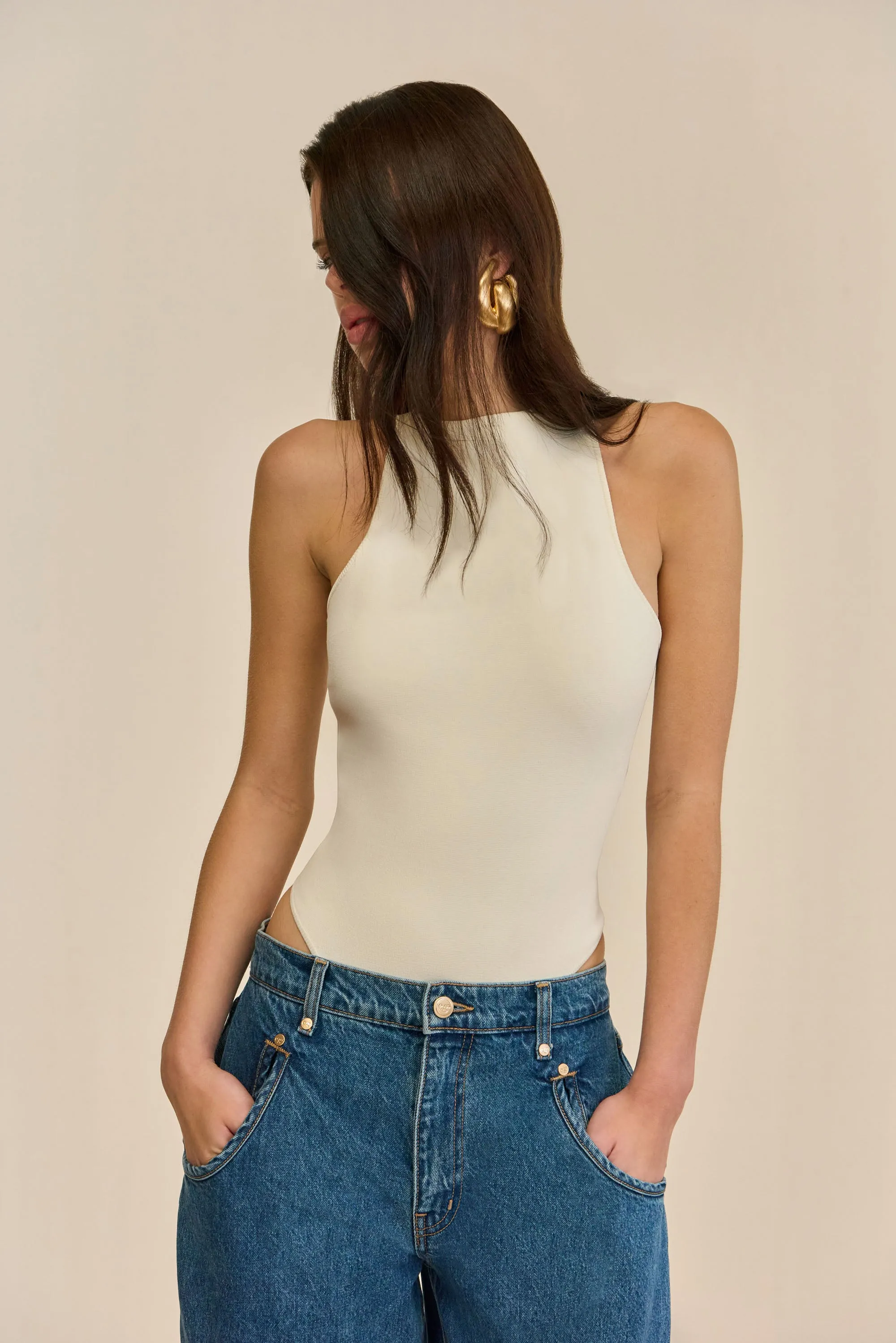 SASKA JEAN - STONE WASH sold by Cult Gaia product image thumbnail 3