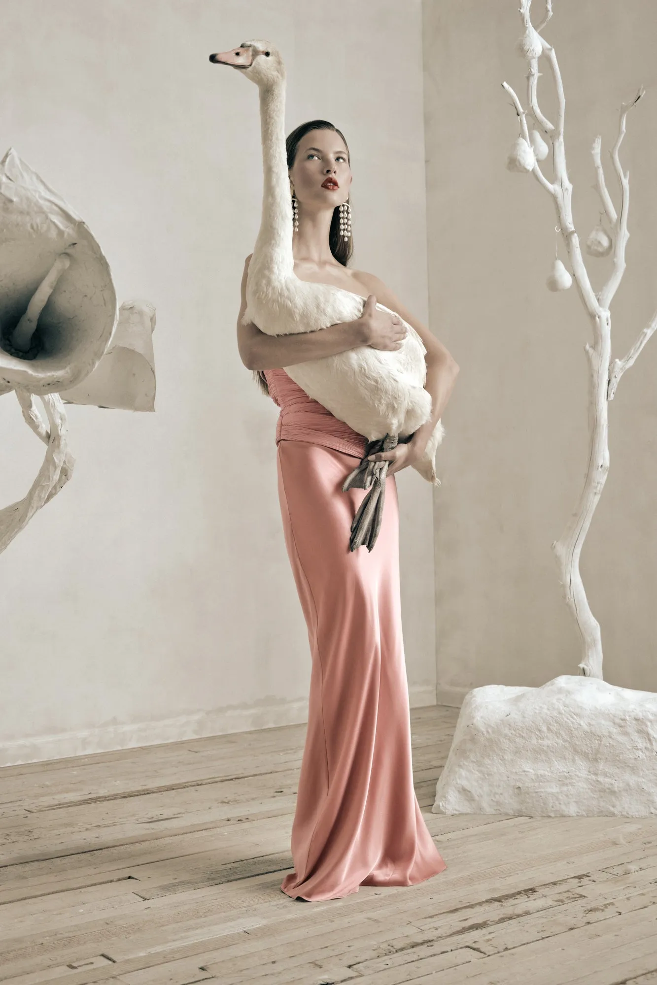 CHANTEL SKIRT - PETAL sold by Cult Gaia product image thumbnail 5