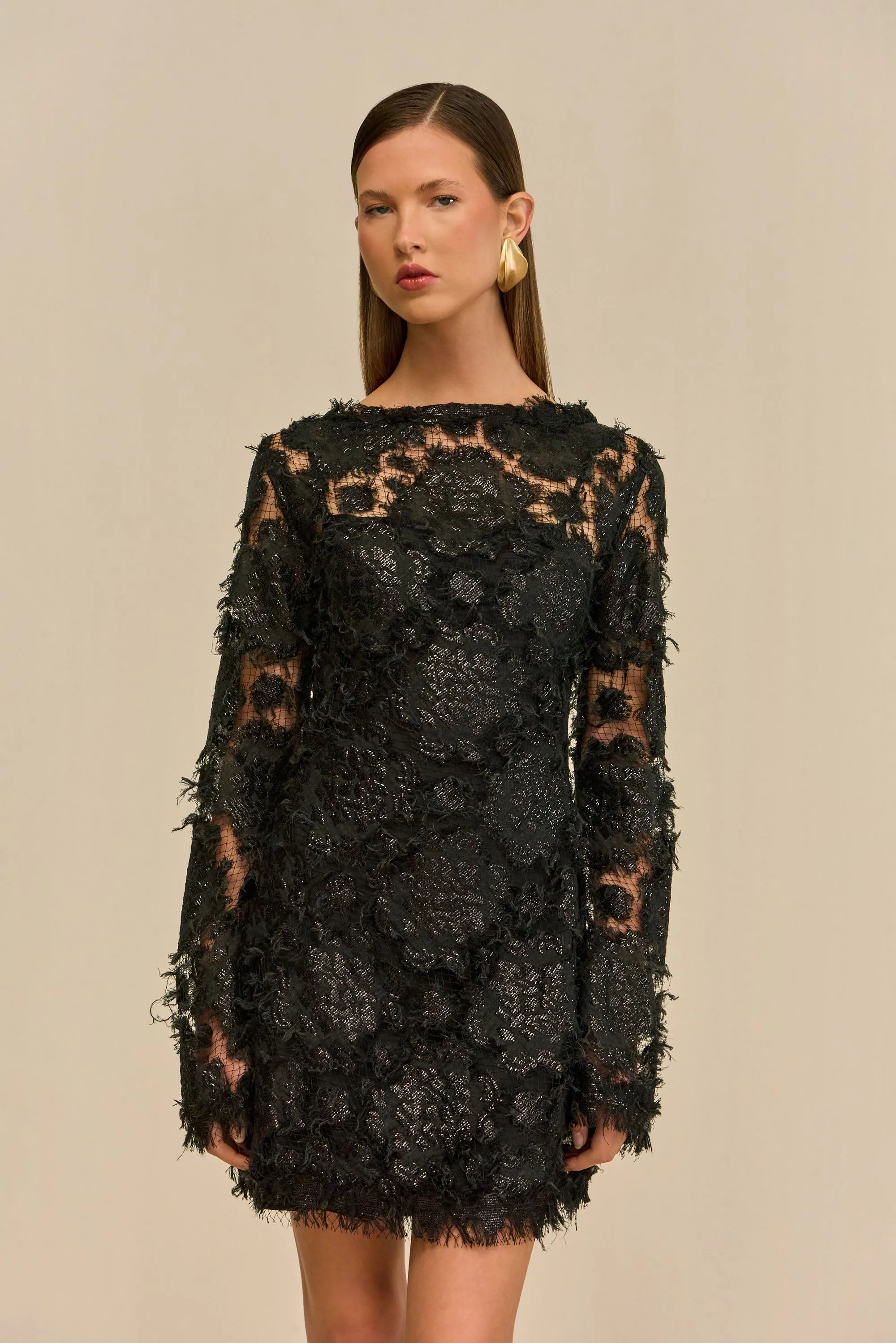 CLAUDE DRESS - BLACK sold by Cult Gaia product image thumbnail 3
