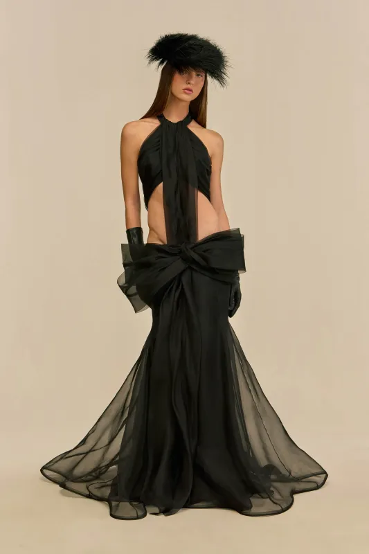 JANNAH GOWN - BLACK sold by Cult Gaia