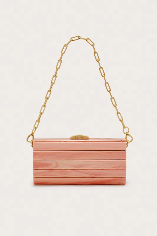 MINI ROLIE POLIE CLUTCH - ROSE WATER sold by Cult Gaia