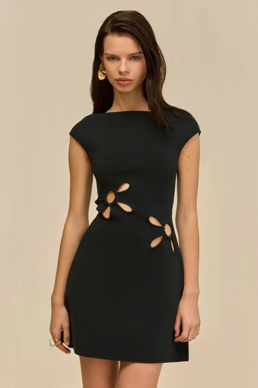 YUDI KNIT DRESS - BLACK sold by Cult Gaia