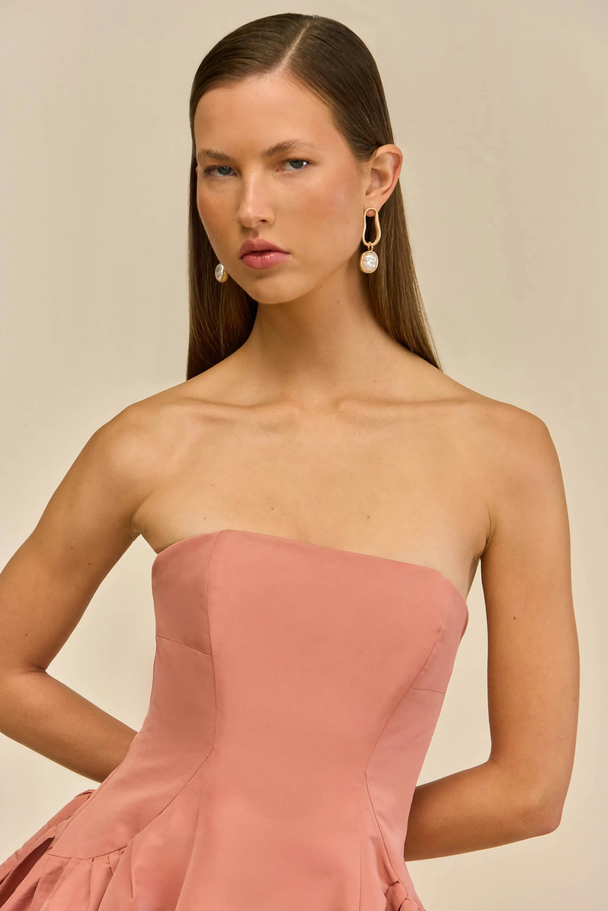 TAMMY DRESS - PETAL PINK sold by Cult Gaia product image thumbnail 5