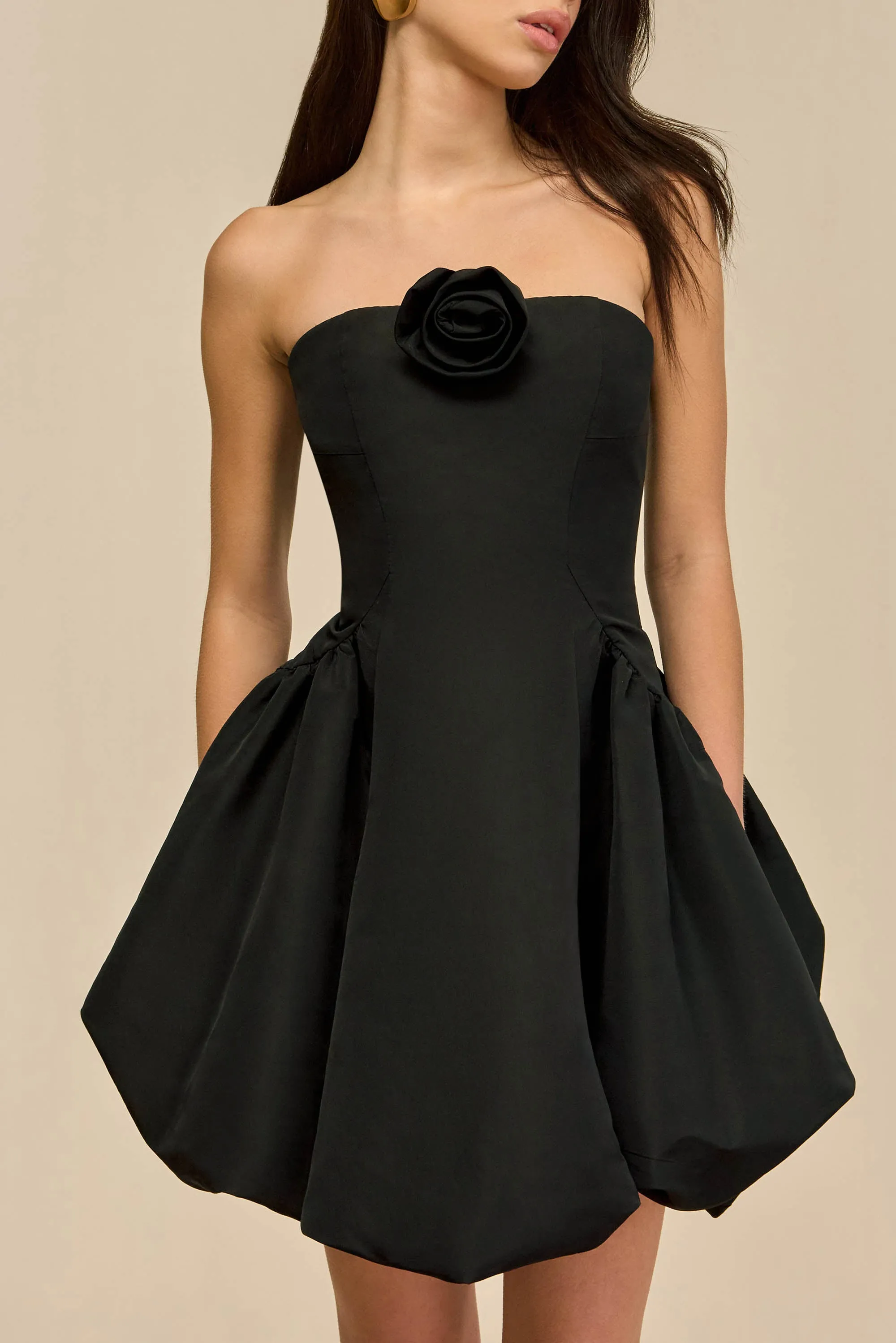 TAMMY DRESS - BLACK sold by Cult Gaia