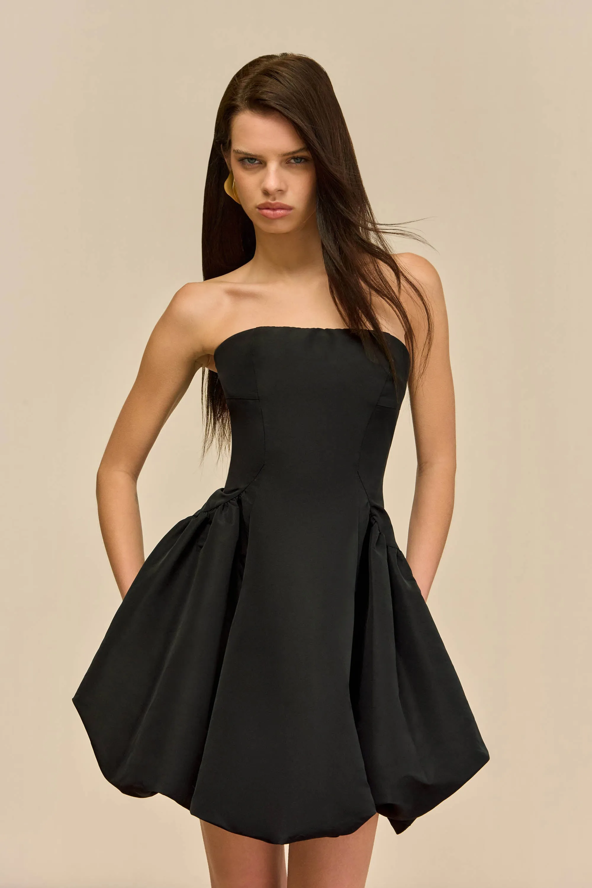 TAMMY DRESS - BLACK sold by Cult Gaia product image thumbnail 3