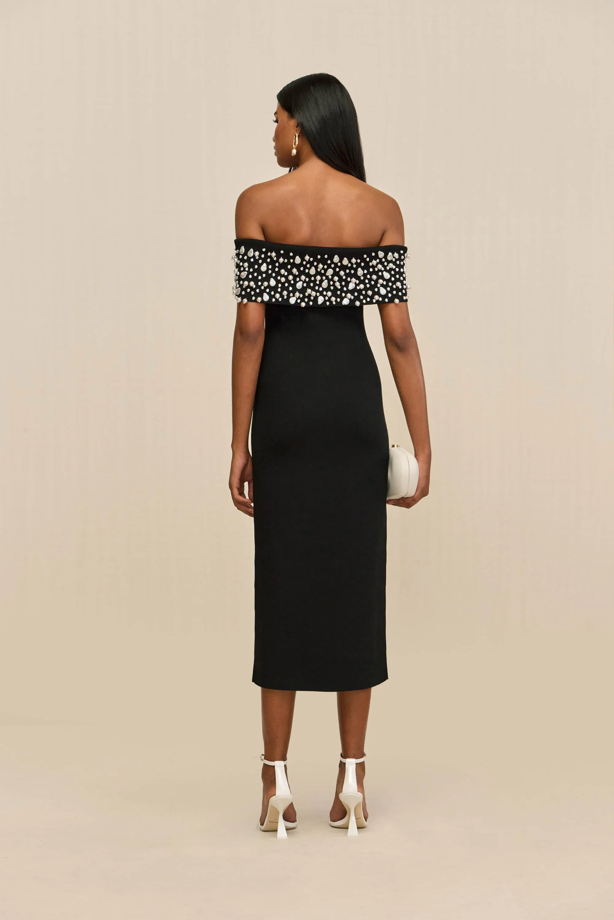 SUZIE KNIT DRESS - BLACK sold by Cult Gaia product image thumbnail 5