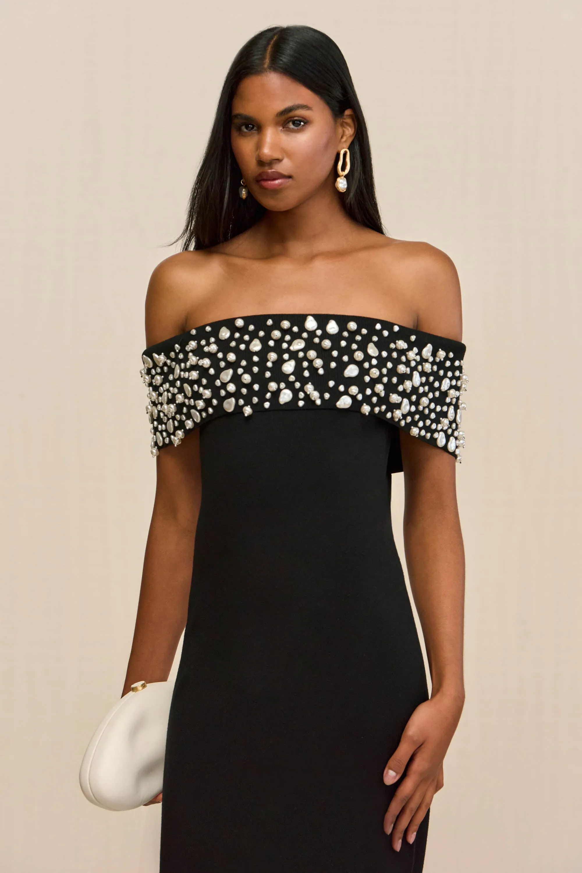 SUZIE KNIT DRESS - BLACK sold by Cult Gaia product image thumbnail 3