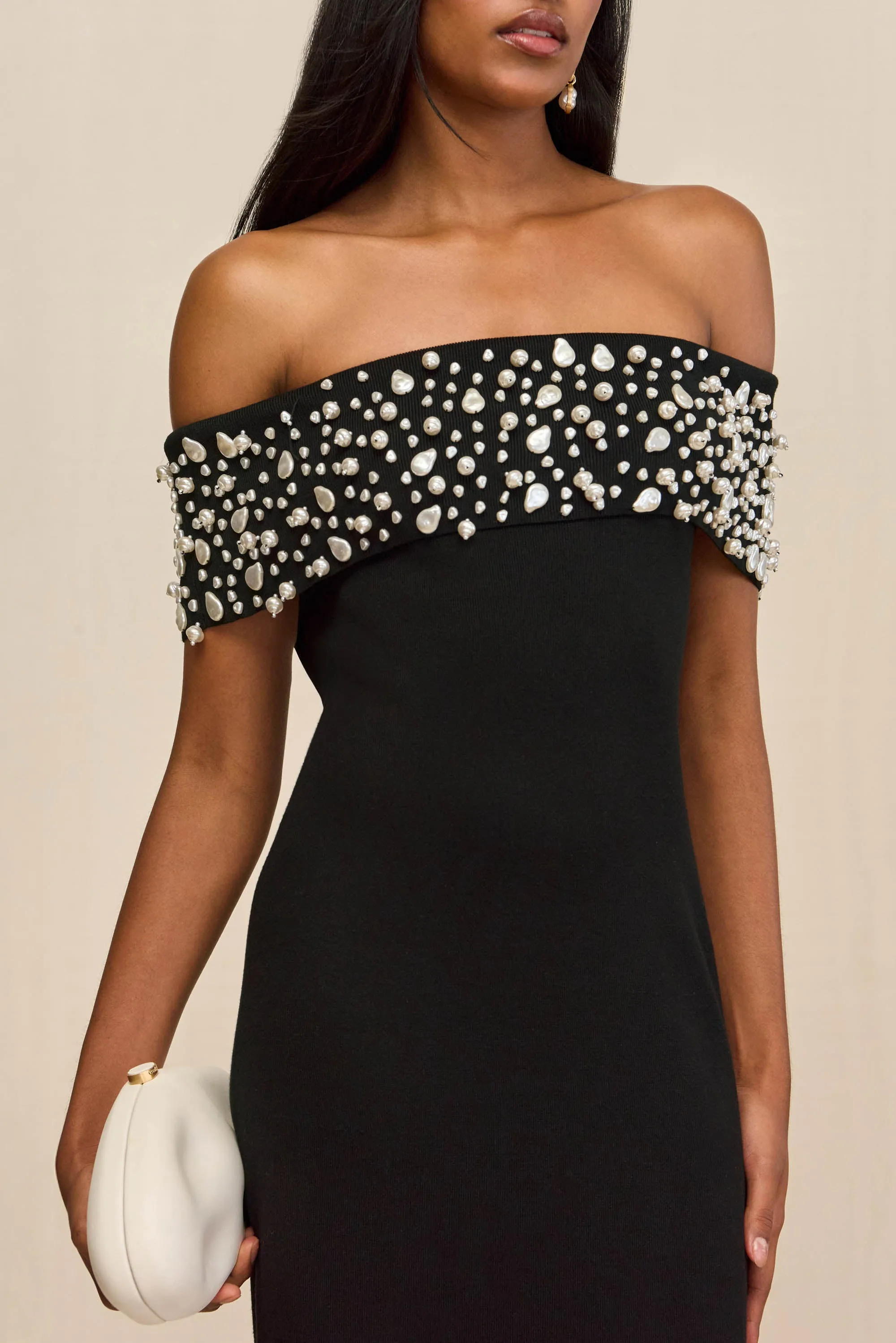 SUZIE KNIT DRESS - BLACK sold by Cult Gaia