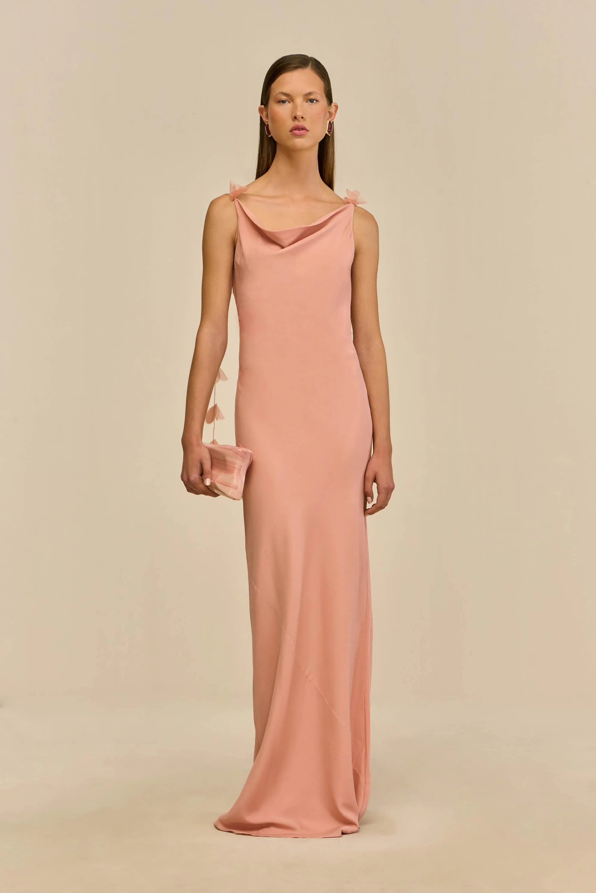 NYMERIA GOWN - PETAL PINK sold by Cult Gaia product image thumbnail 5