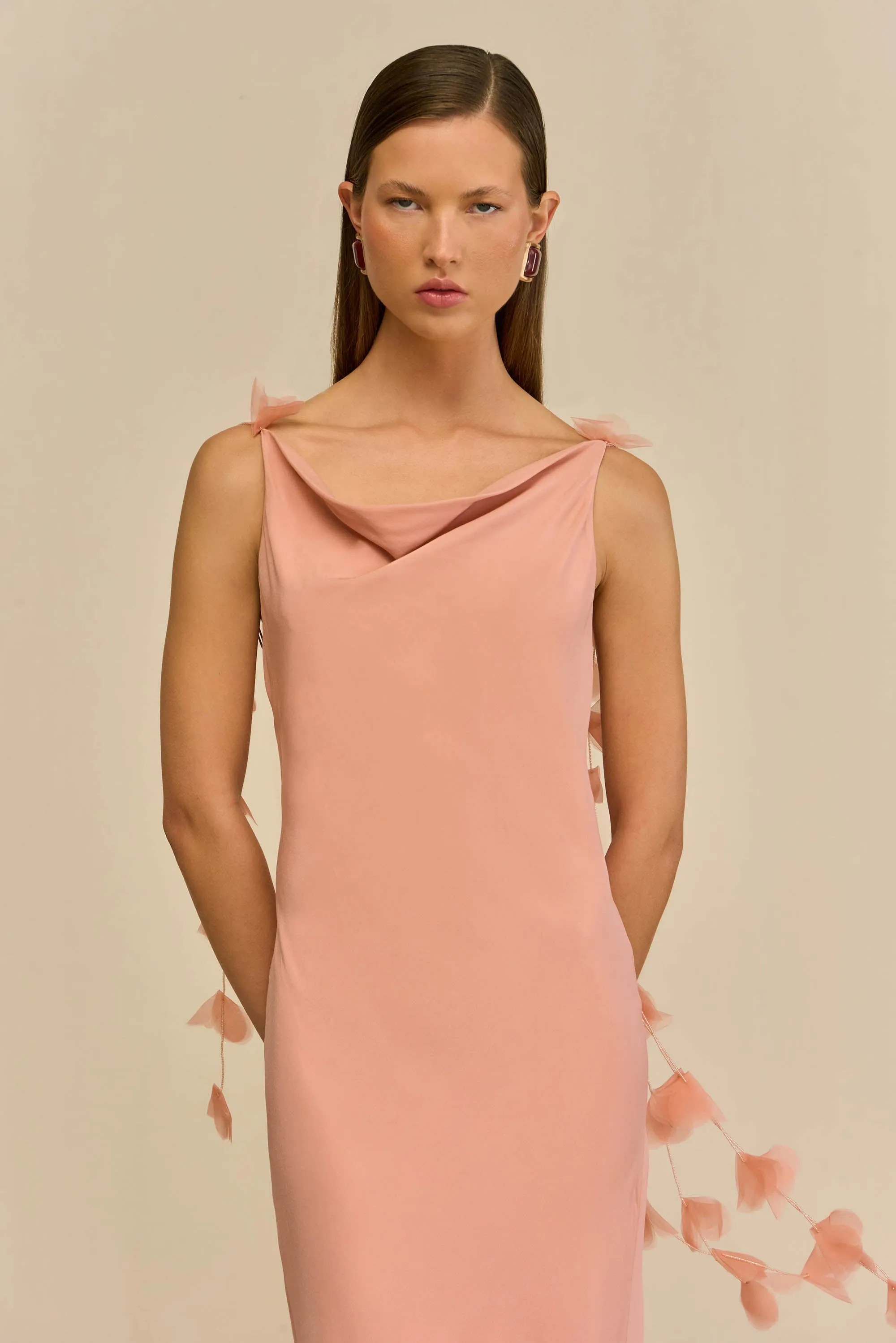 NYMERIA GOWN - PETAL PINK sold by Cult Gaia product image thumbnail 3