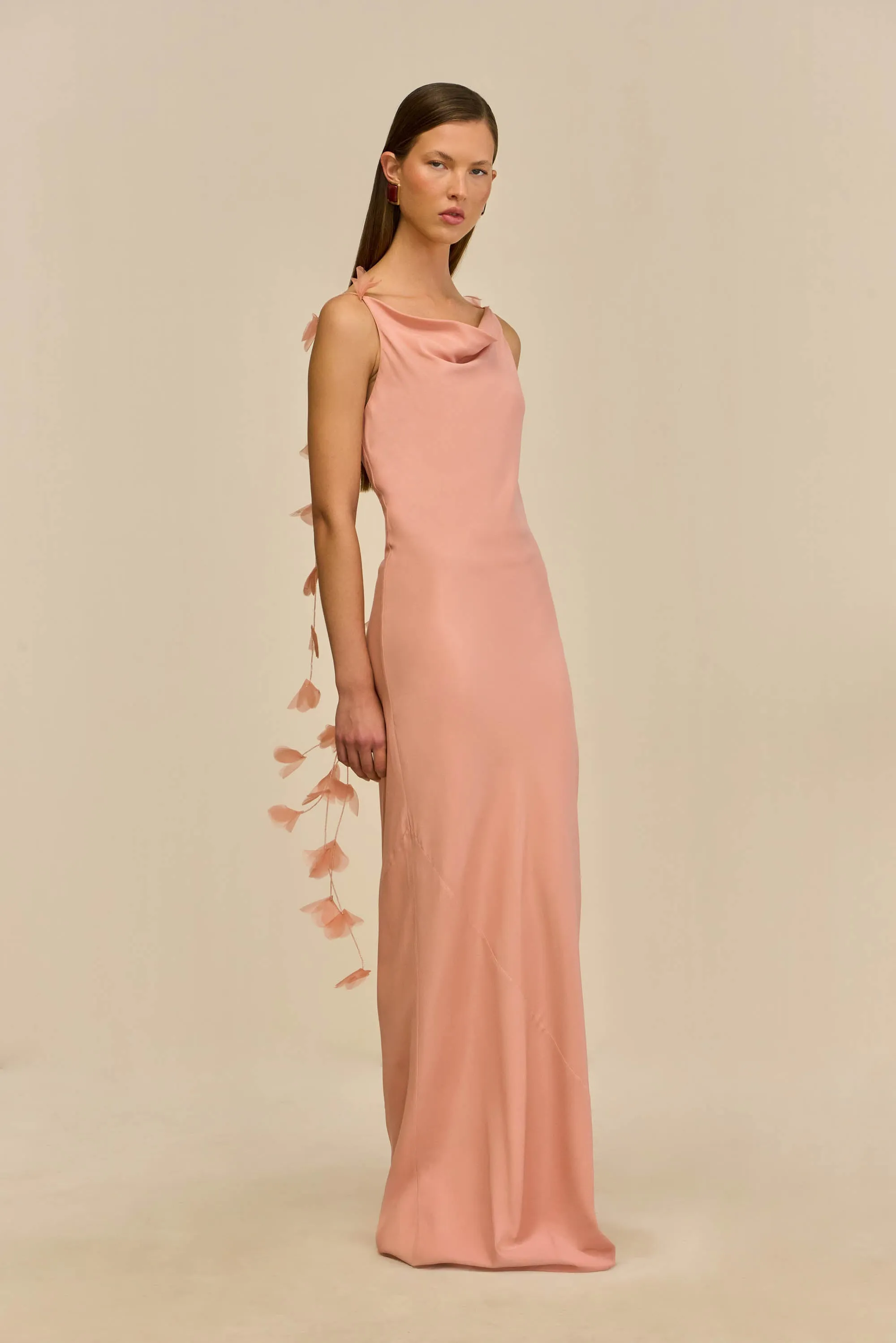NYMERIA GOWN - PETAL PINK sold by Cult Gaia product image thumbnail 4
