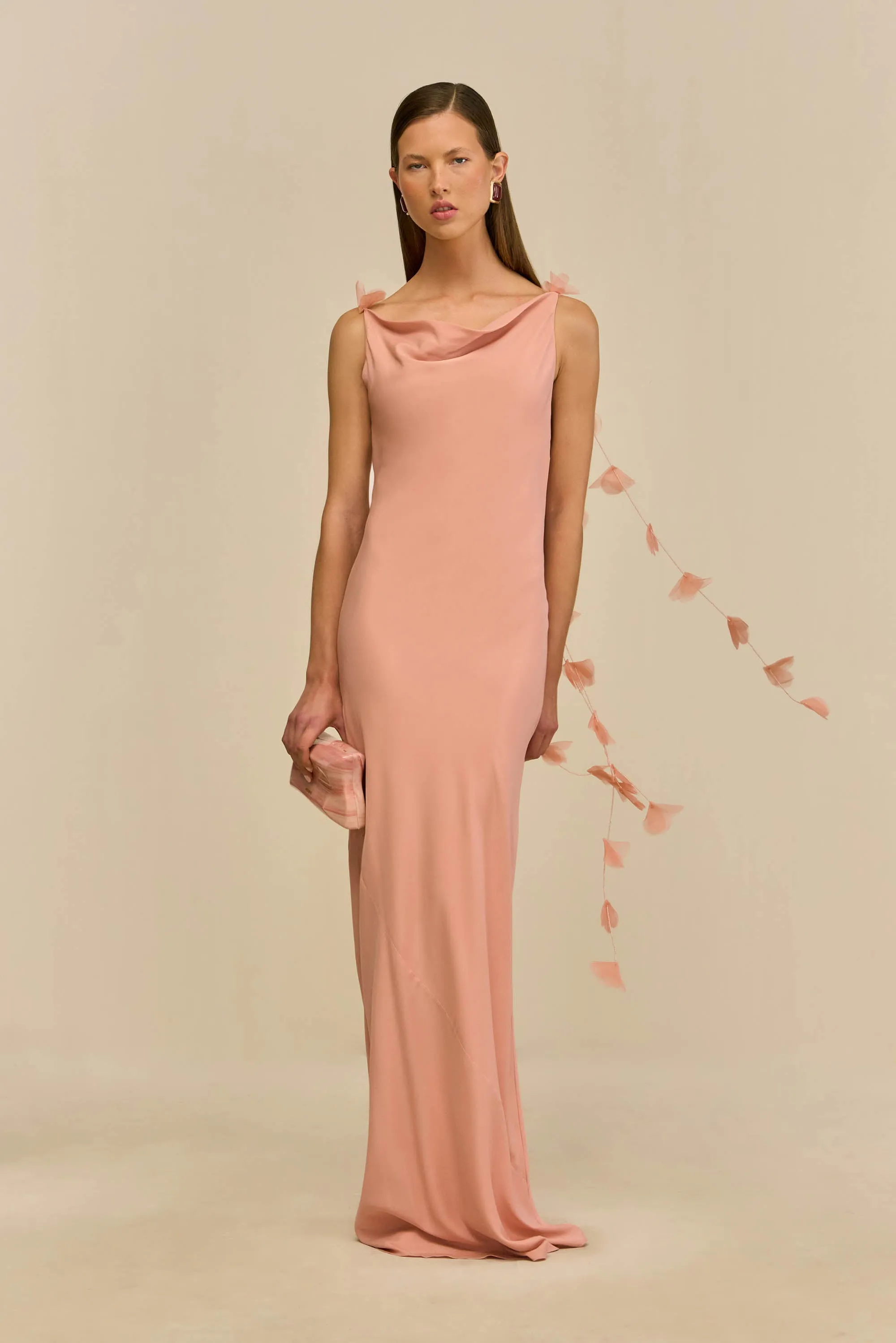 NYMERIA GOWN - PETAL PINK sold by Cult Gaia product image thumbnail 2