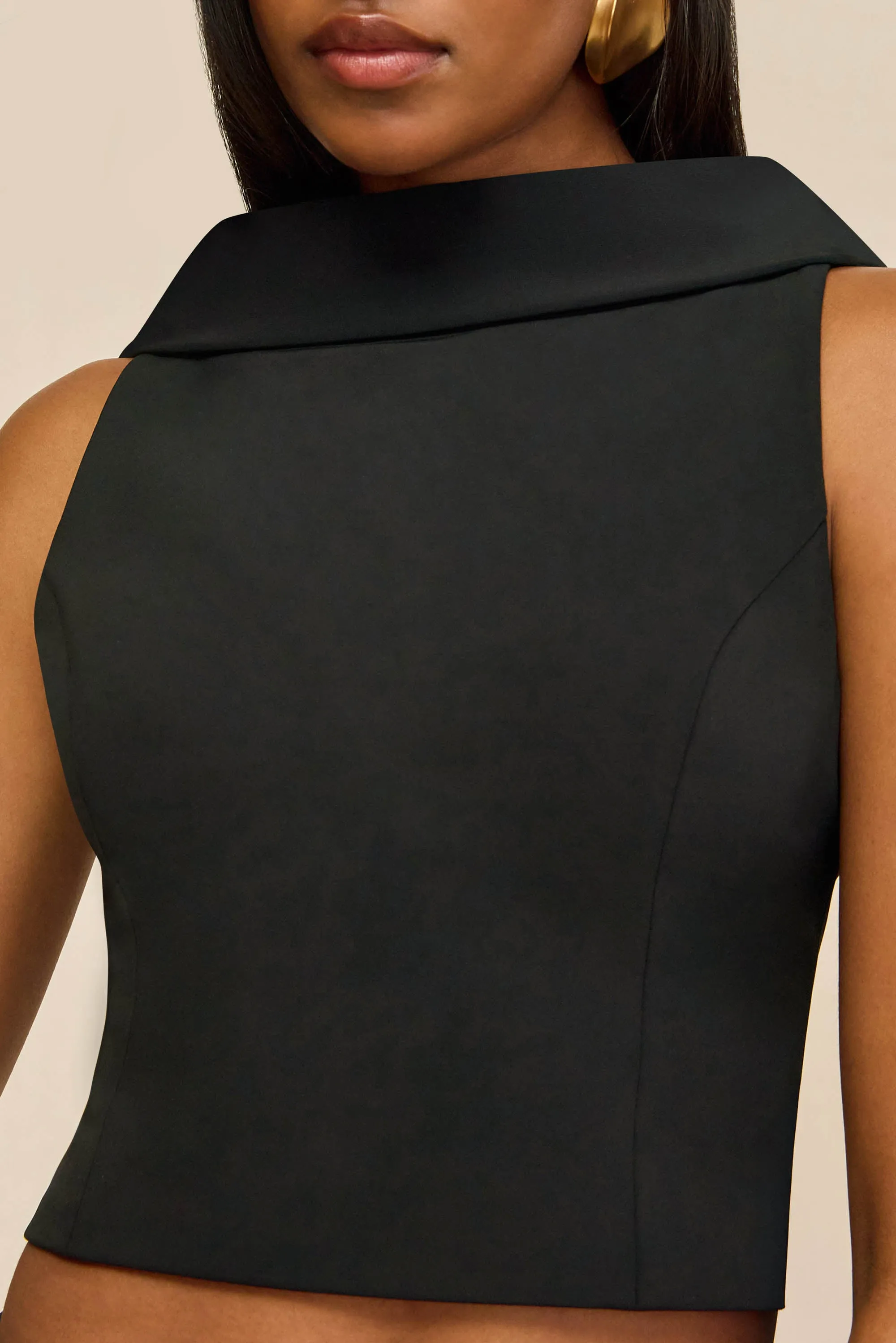 IMANIA TOP - BLACK sold by Cult Gaia product image thumbnail 4