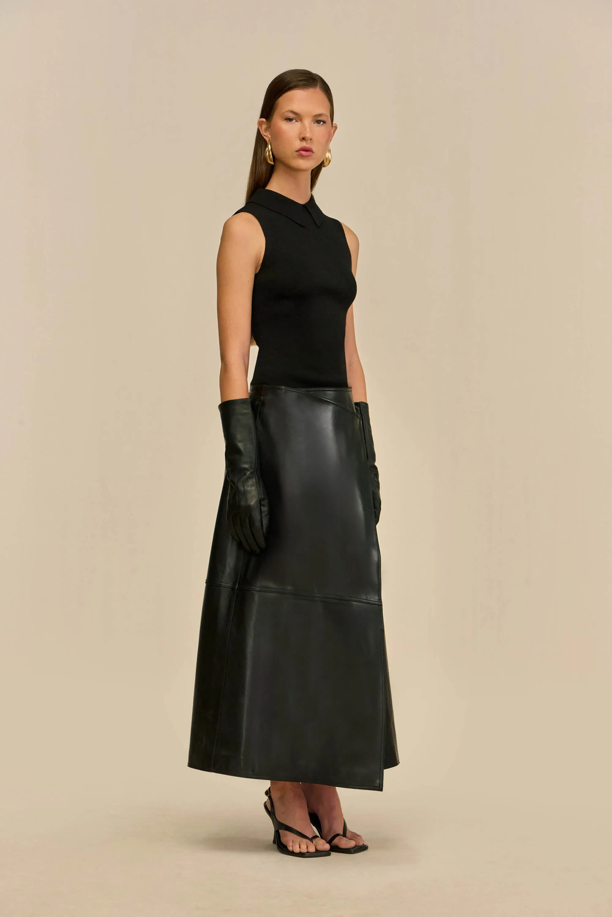 MYKO KNIT BODYSUIT - BLACK sold by Cult Gaia product image thumbnail 5