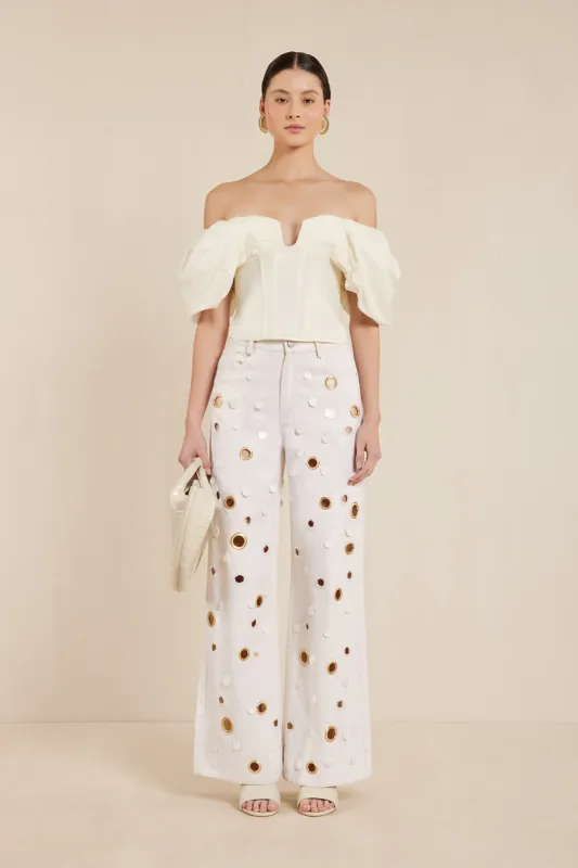 SAMANTHA TOP - OFF WHITE sold by cult gaia