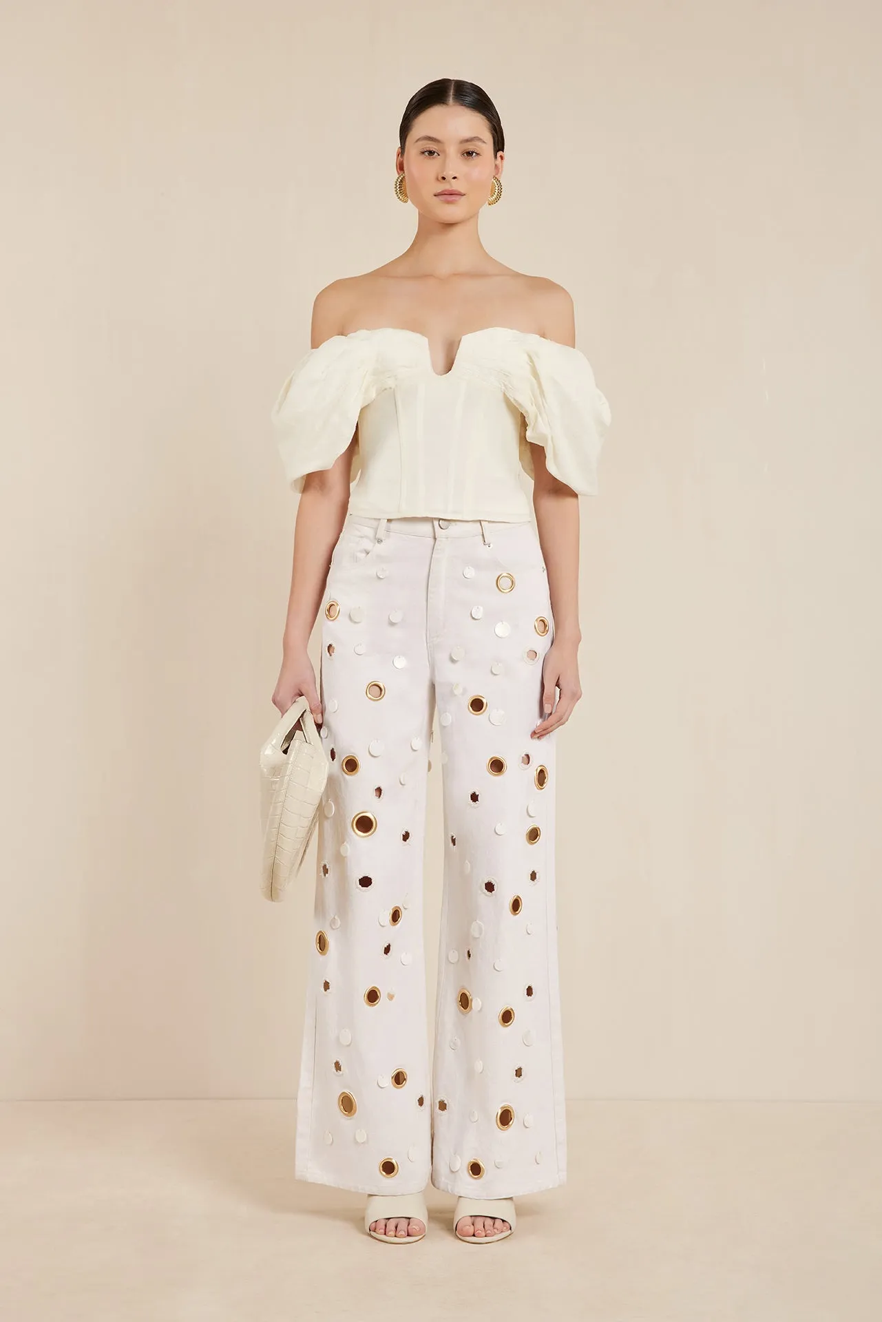 SAMANTHA TOP - OFF WHITE sold by cult gaia