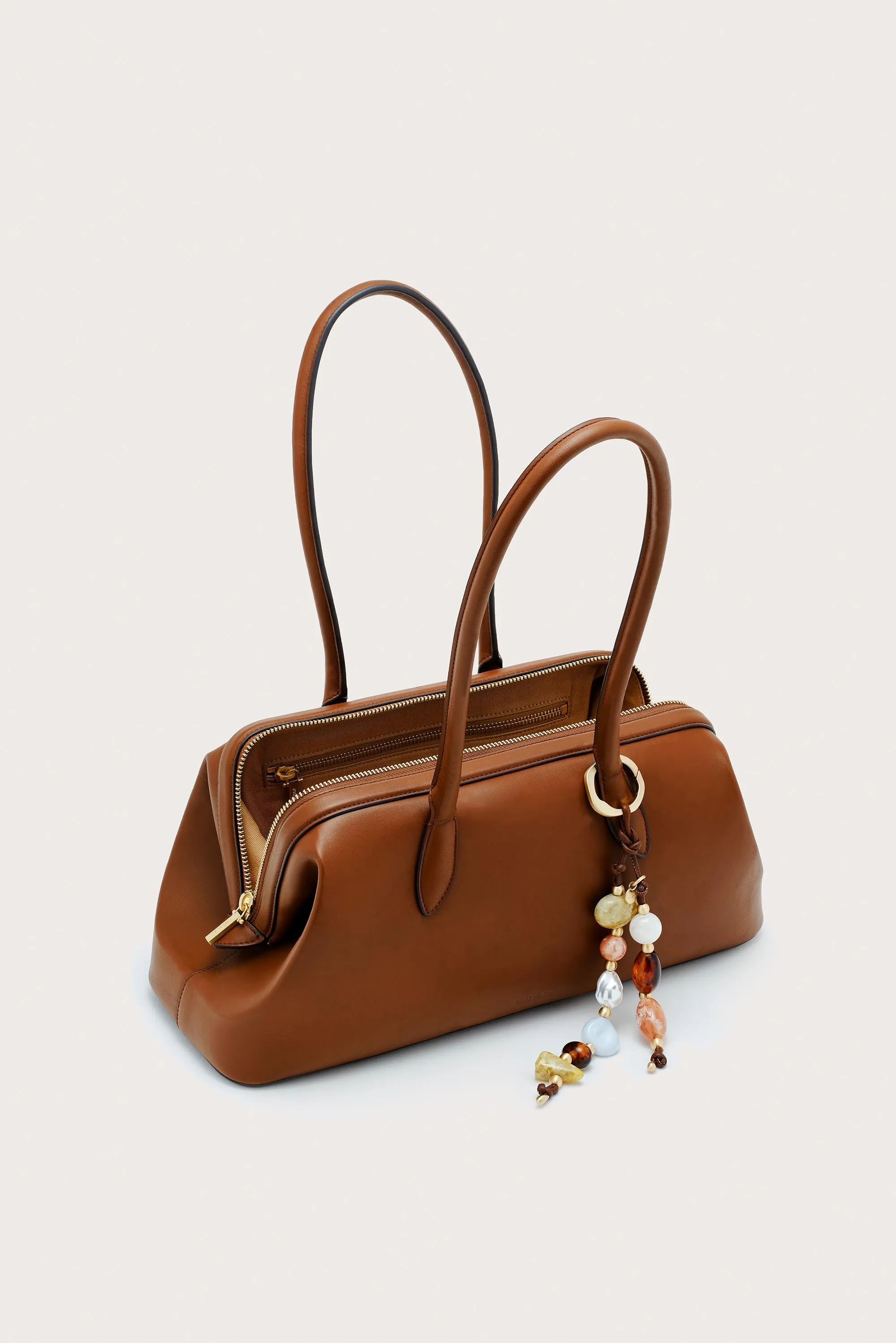 RAIA SATCHEL - SADDLE sold by Cult Gaia product image thumbnail 4