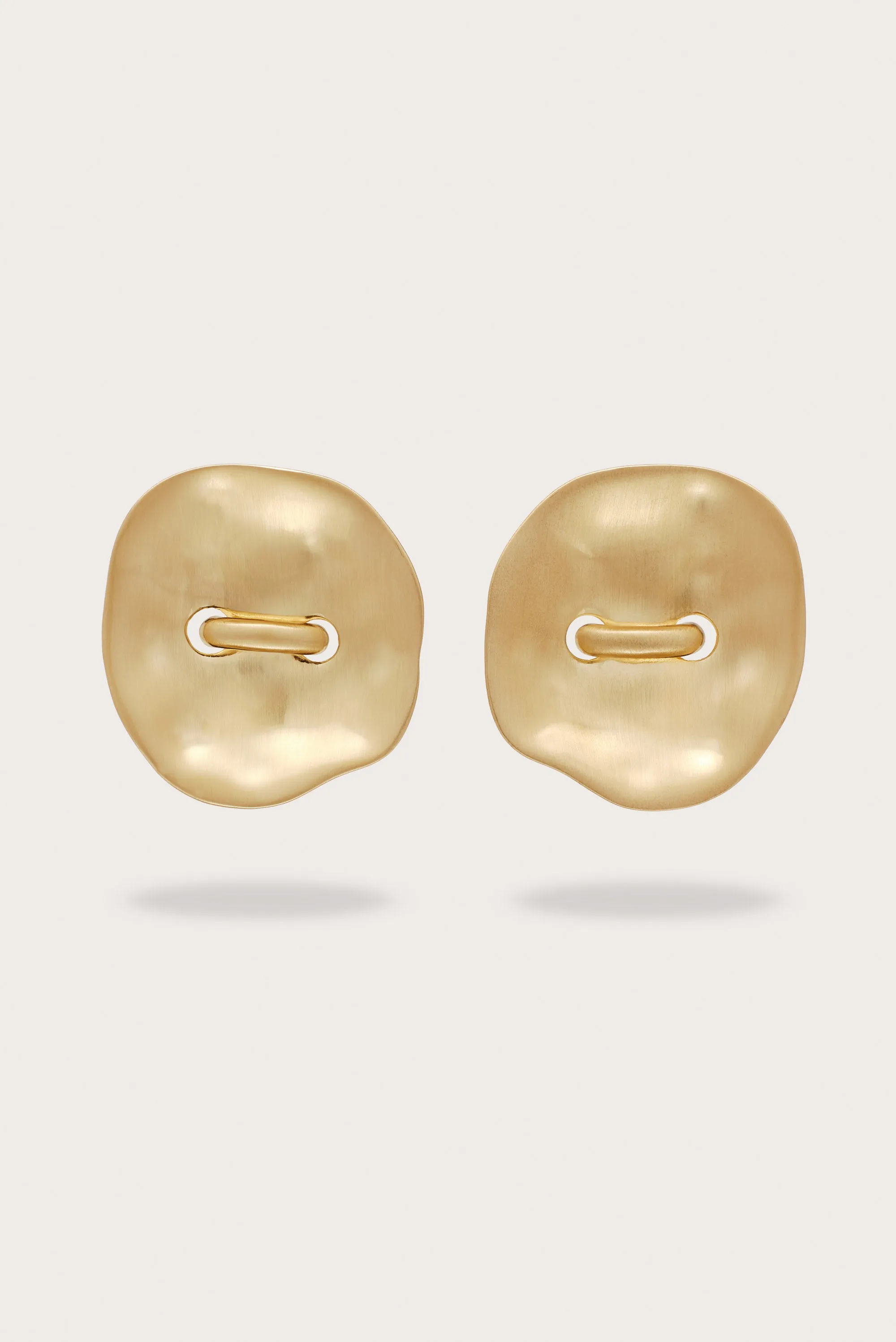 IZARA XL EARRING - BRUSHED BRASS sold by Cult Gaia