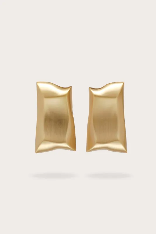 ALAYA EARRING - BRUSHED BRASS sold by Cult Gaia