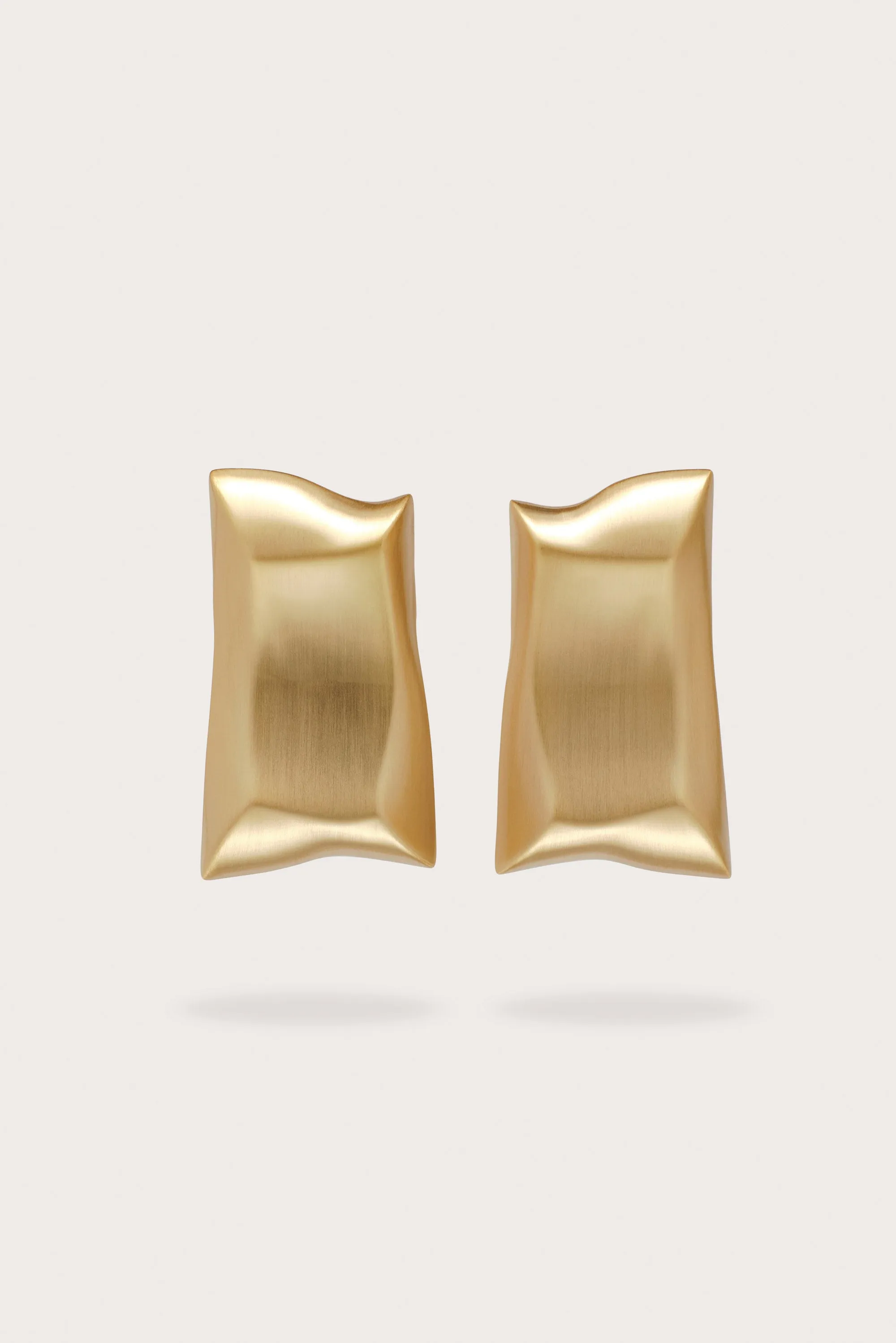 ALAYA EARRING - BRUSHED BRASS sold by Cult Gaia