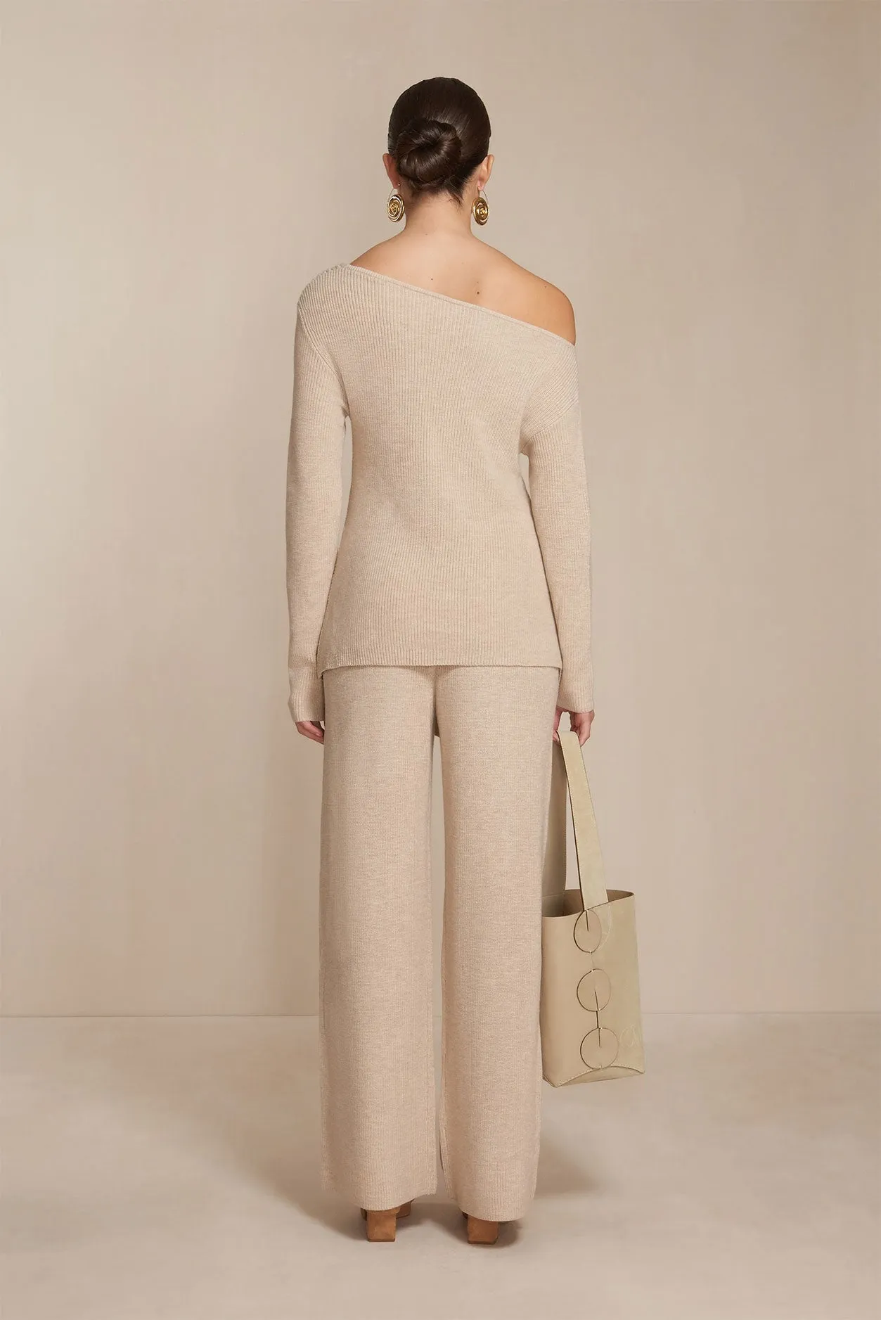 ELORY KNIT TOP - TAWN sold by cult gaia product image thumbnail 4