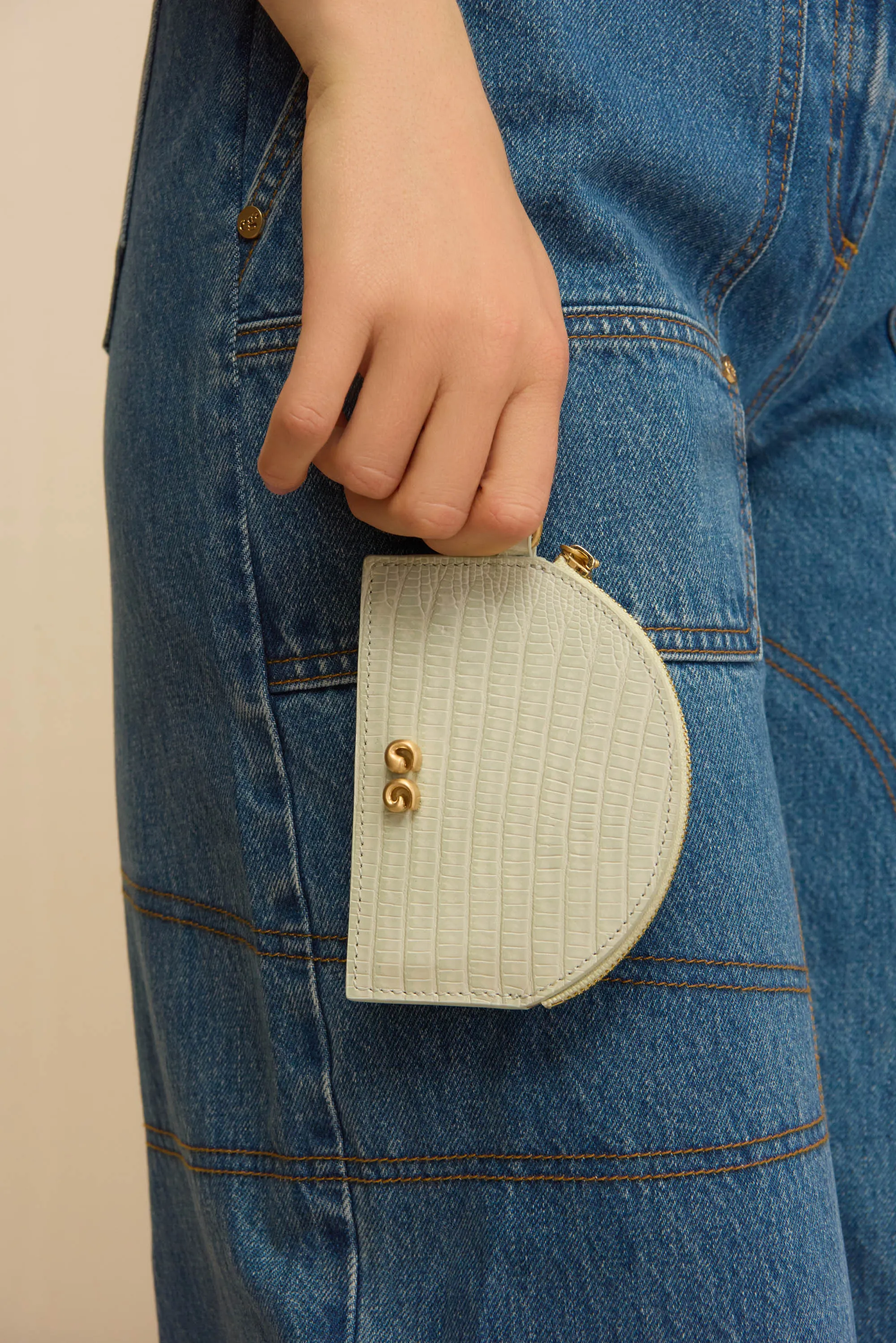 ALETA ZIP CARD CASE - SURF sold by Cult Gaia product image thumbnail 3