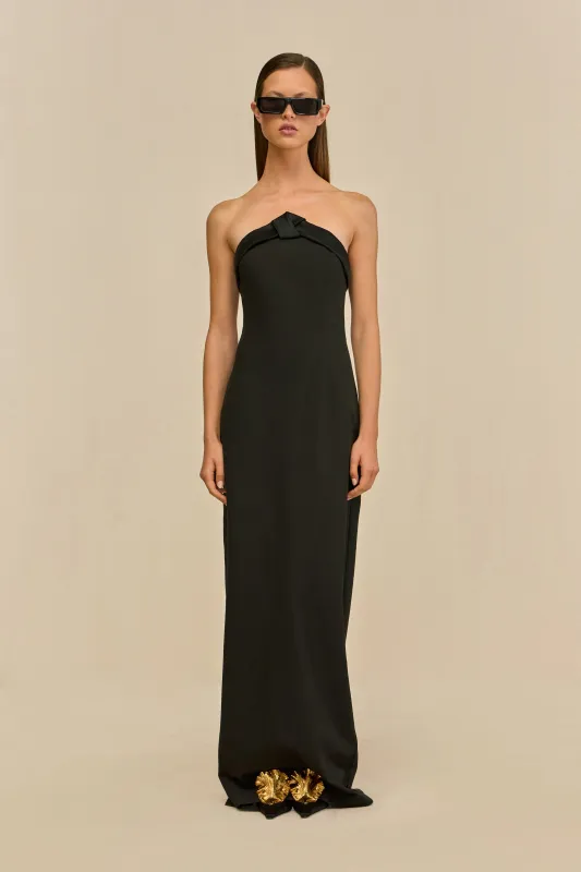 AMANAH GOWN - BLACK sold by Cult Gaia