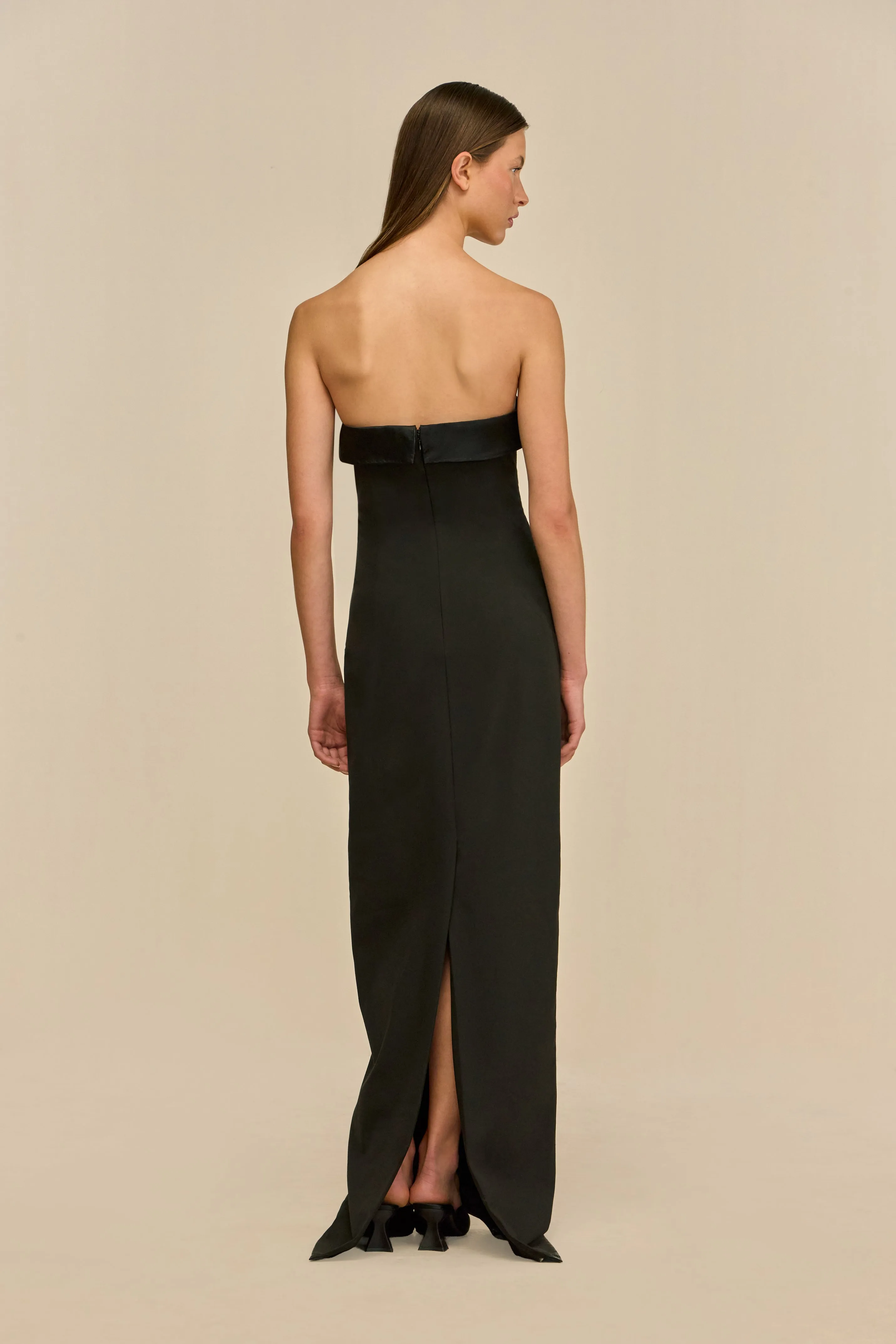 AMANAH GOWN - BLACK sold by Cult Gaia product image thumbnail 5