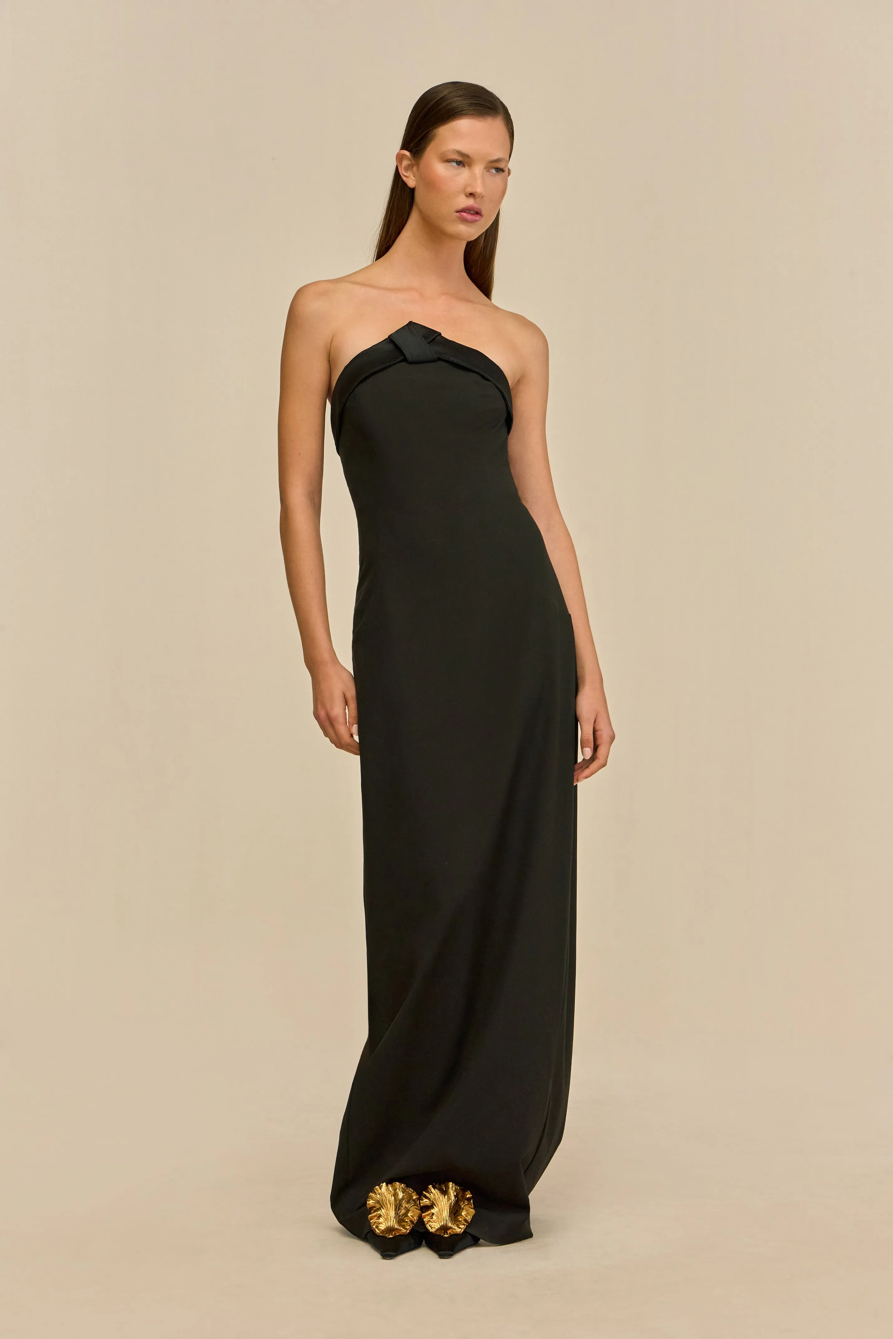 AMANAH GOWN - BLACK sold by Cult Gaia product image thumbnail 3