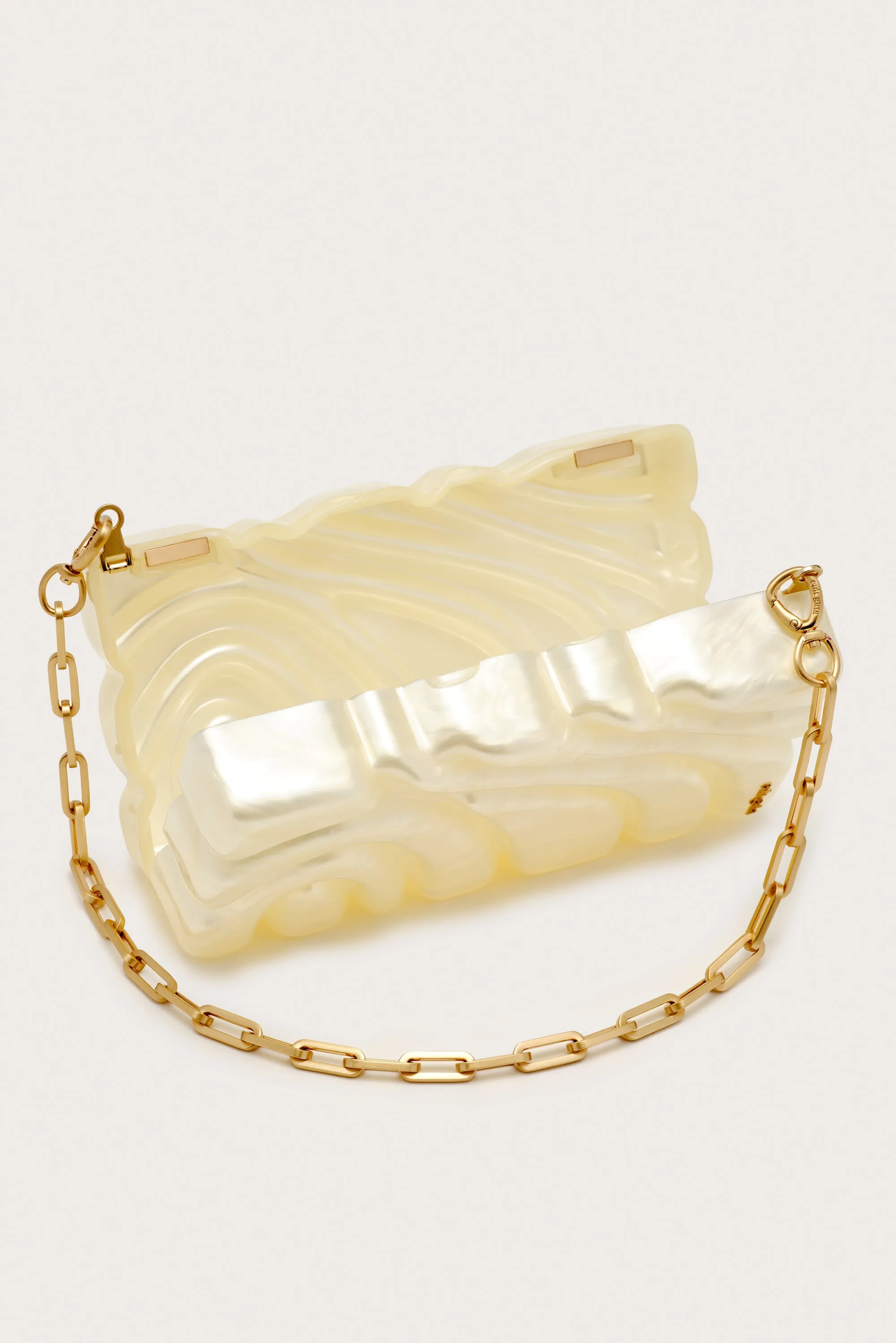 AURA CLUTCH - IVORY sold by Cult Gaia product image thumbnail 4