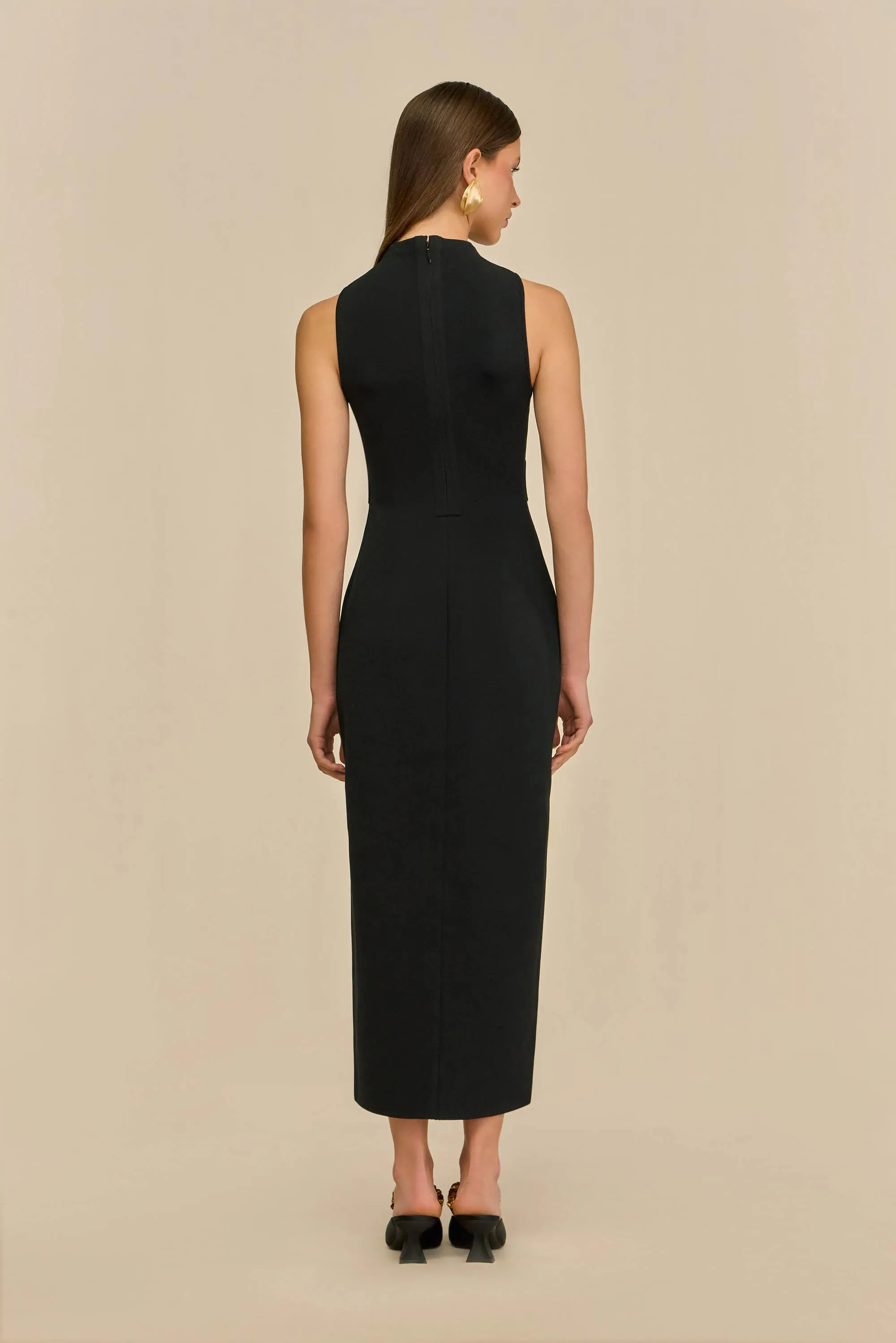 BAYLEE KNIT DRESS - BLACK sold by Cult Gaia product image thumbnail 5