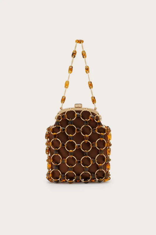 BRIELLE WRISTLET - CARAMEL TORTOISE sold by Cult Gaia