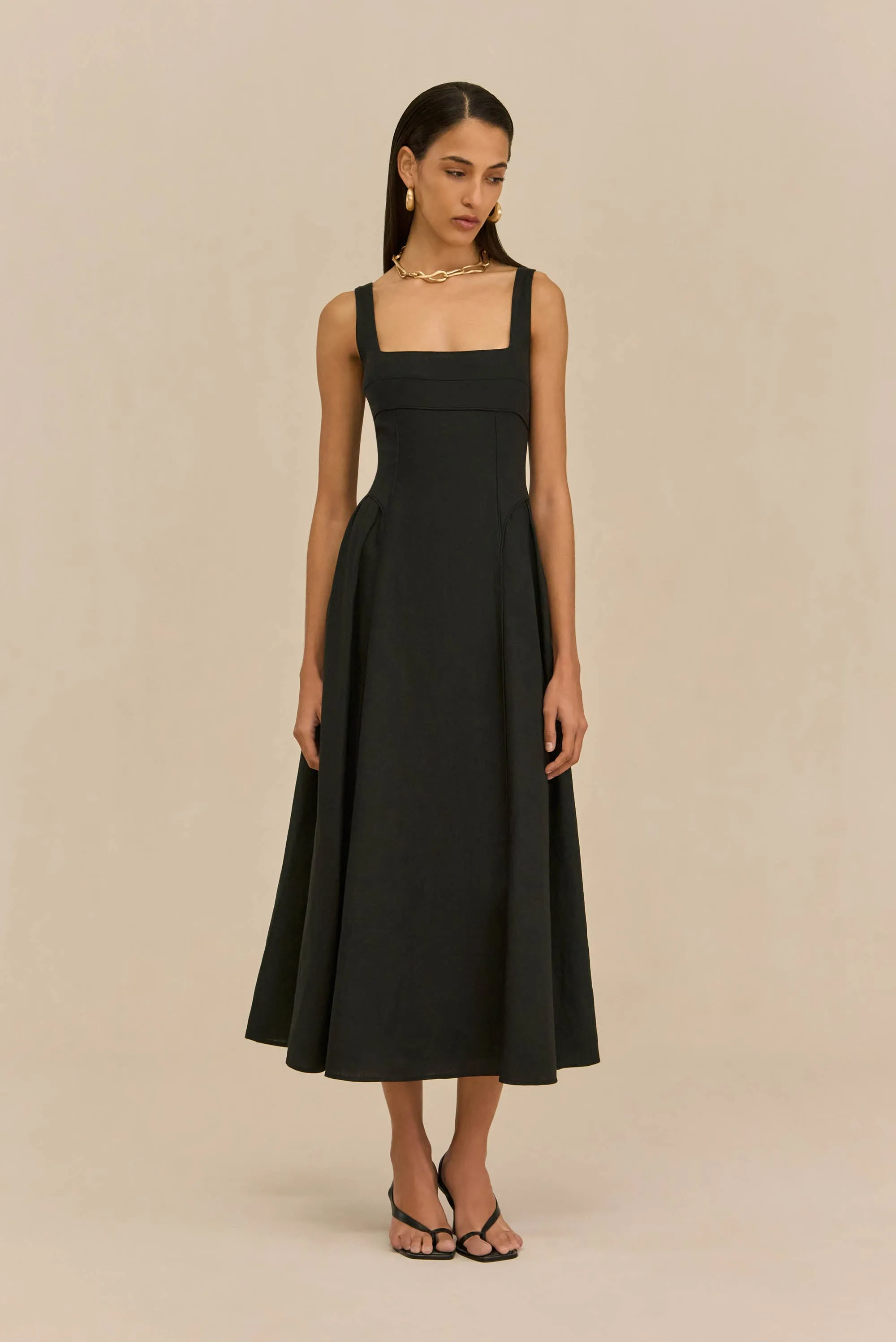 CARLA DRESS - BLACK sold by Cult Gaia product image thumbnail 3