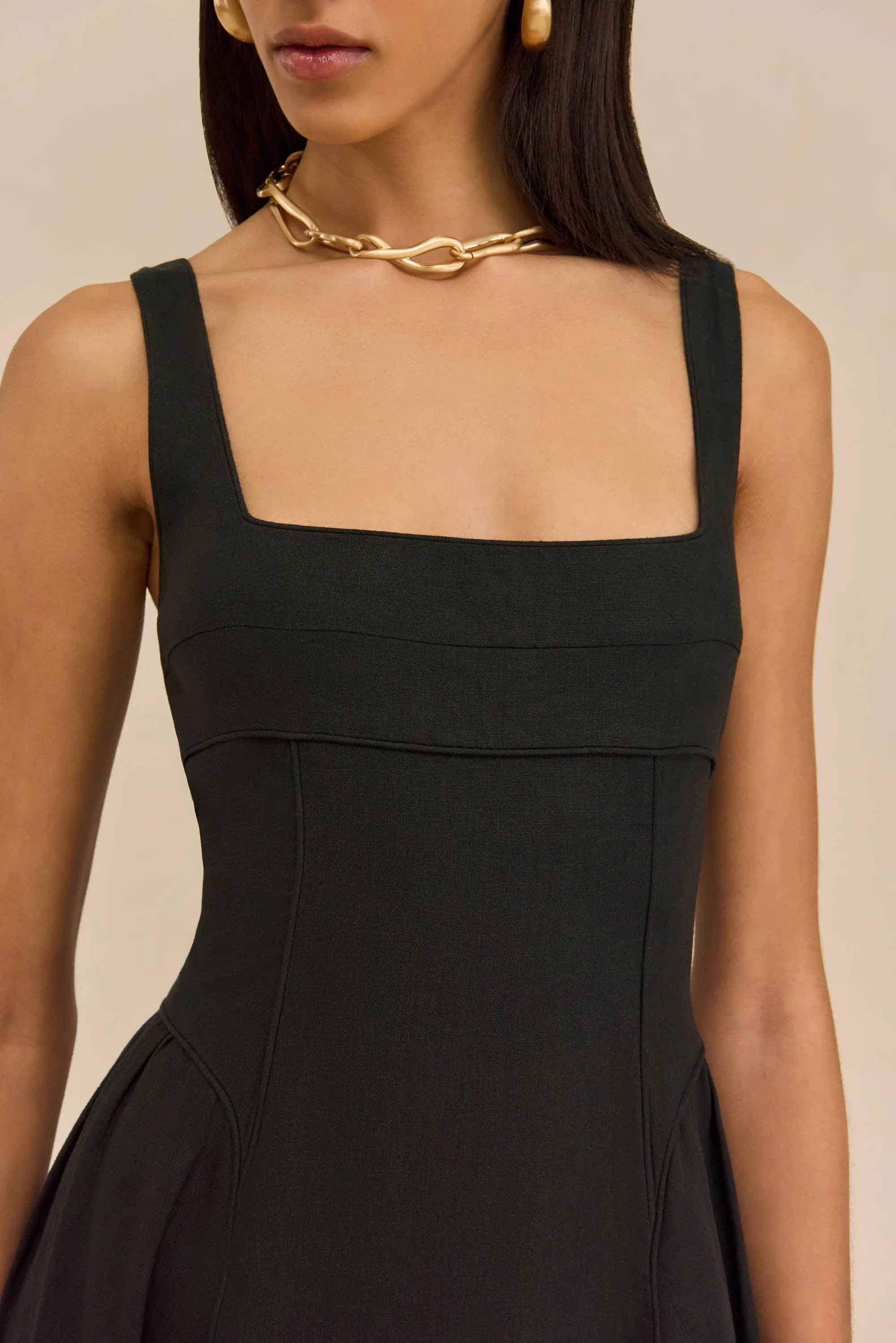 CARLA DRESS - BLACK sold by Cult Gaia product image thumbnail 4