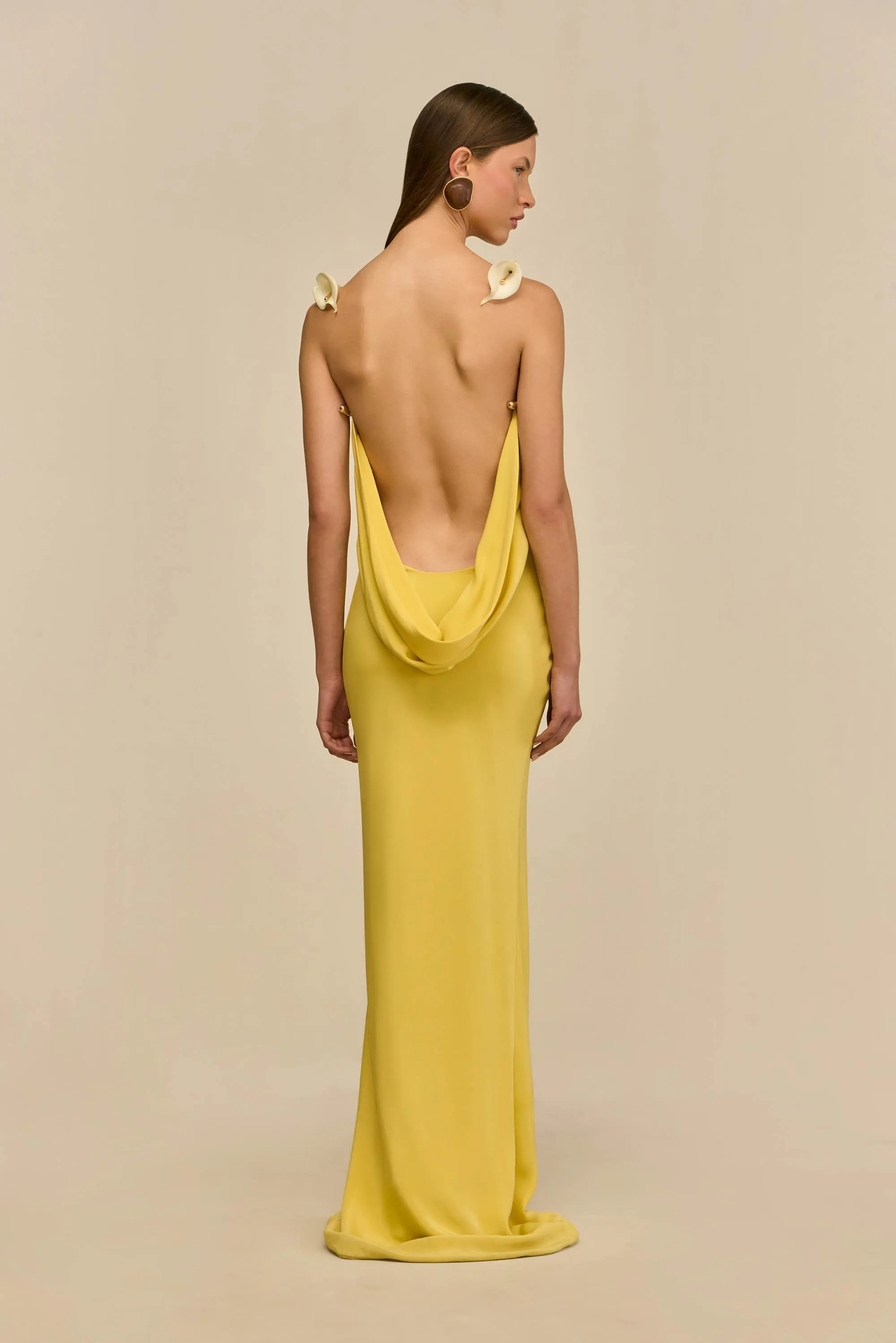 CELESTINA GOWN - CANARY sold by Cult Gaia product image thumbnail 2