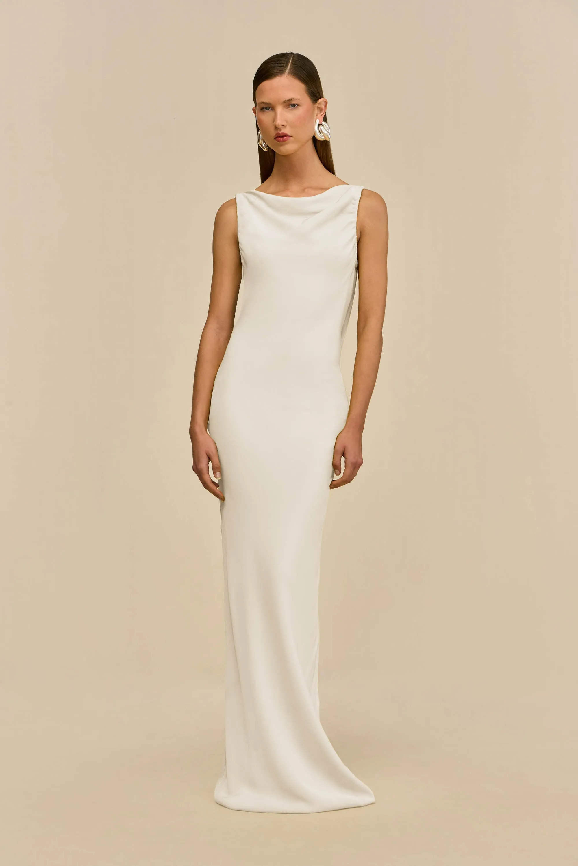CELESTINA GOWN - OFF WHITE sold by Cult Gaia product image thumbnail 5