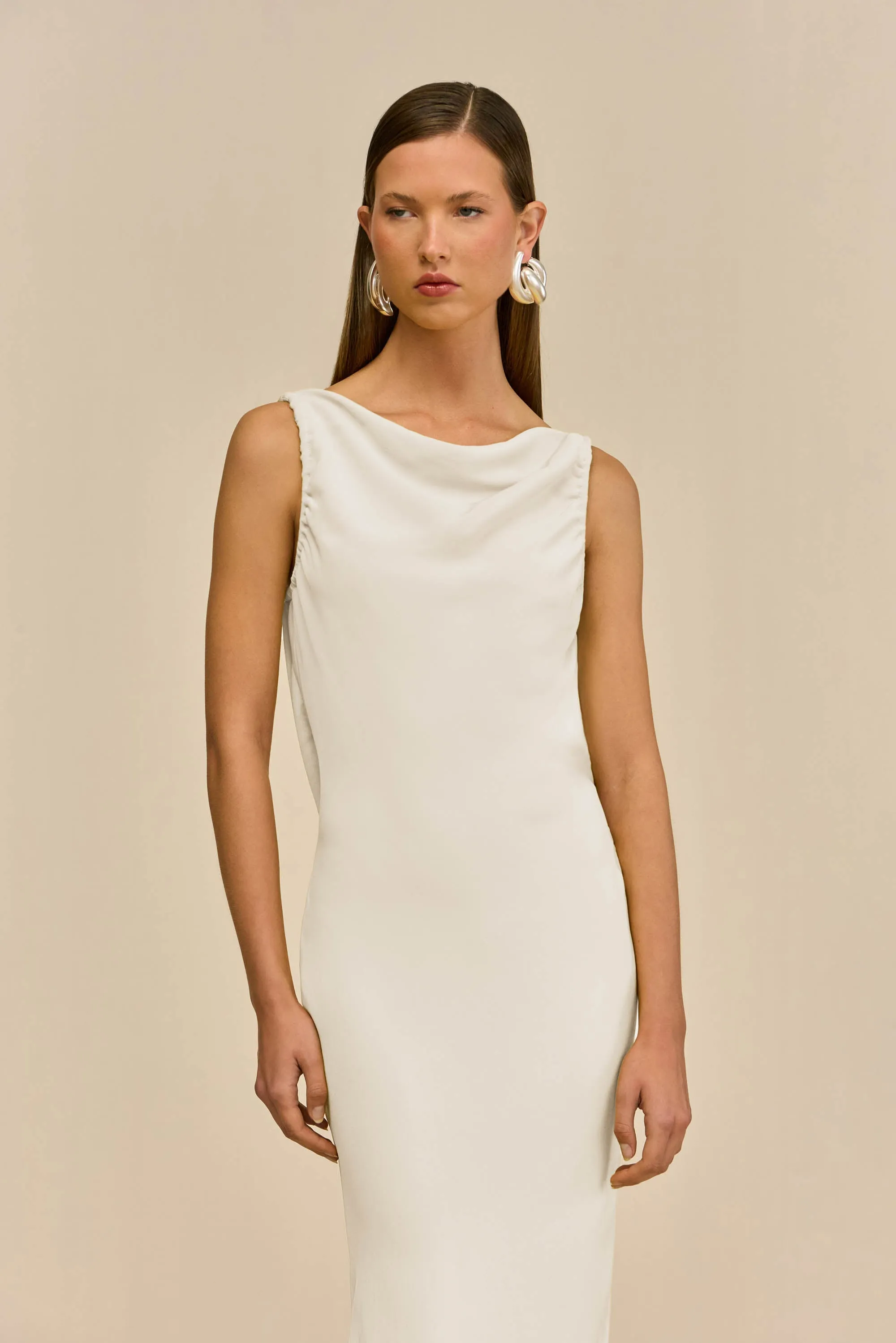 CELESTINA GOWN - OFF WHITE sold by Cult Gaia product image thumbnail 4
