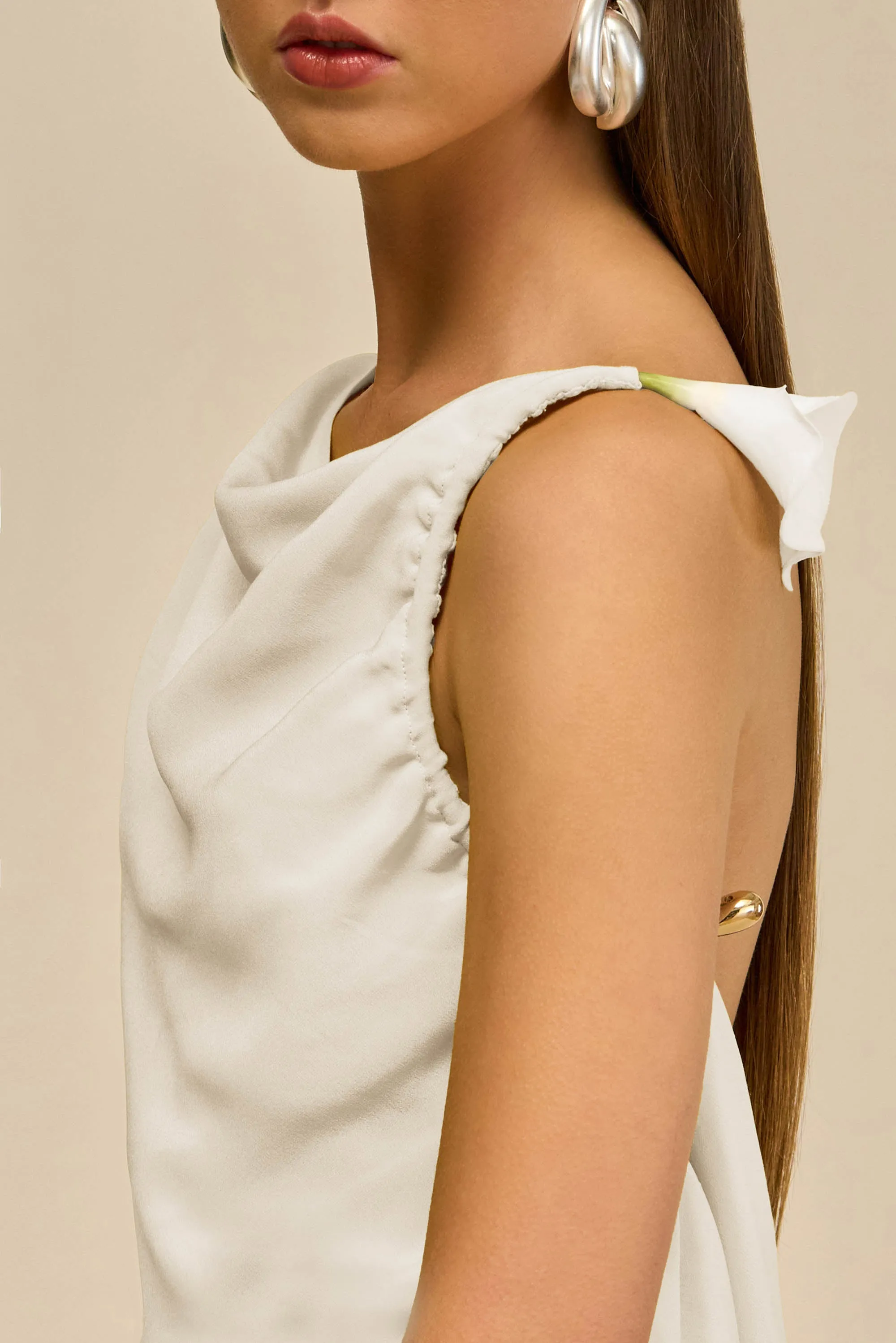 CELESTINA GOWN - OFF WHITE sold by Cult Gaia product image thumbnail 3