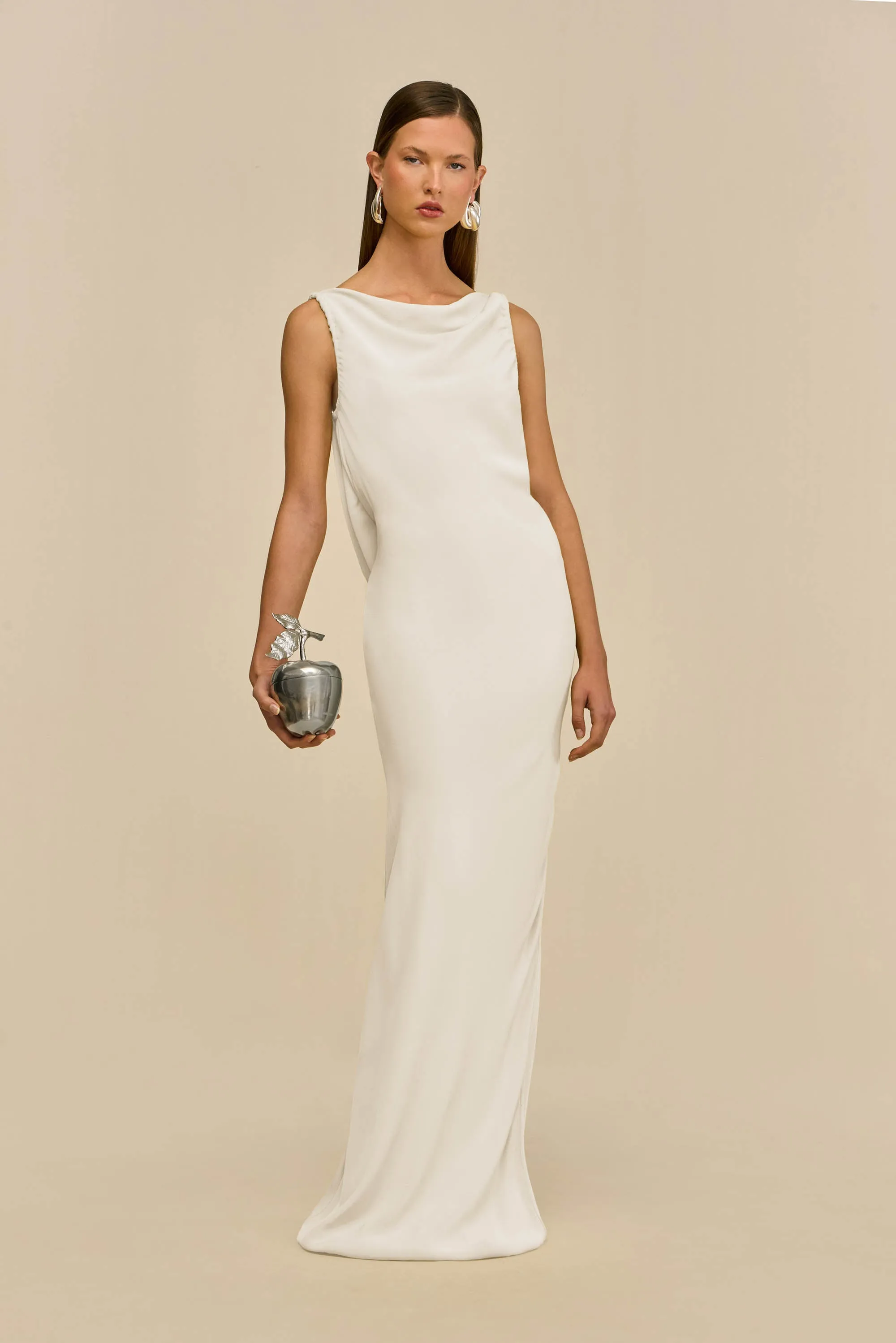 CELESTINA GOWN - OFF WHITE sold by Cult Gaia product image thumbnail 2