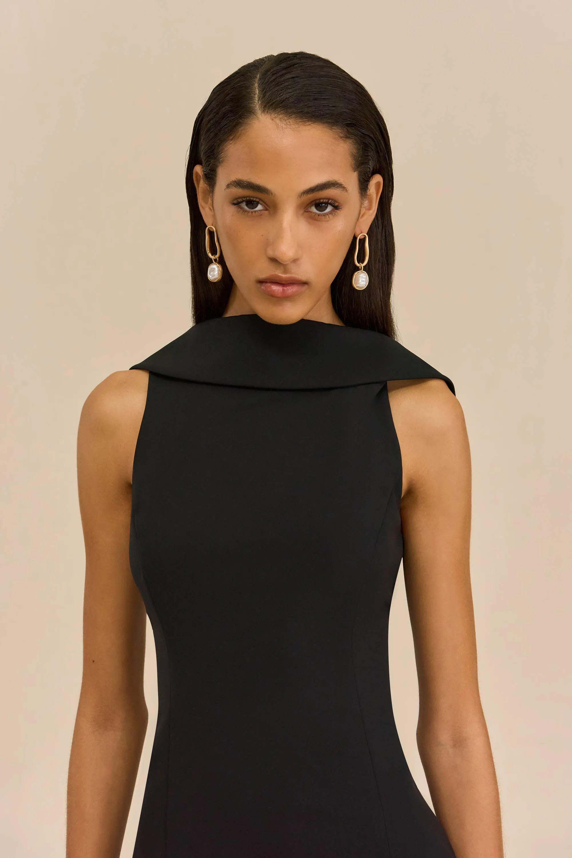 COCCO DRESS - BLACK sold by Cult Gaia product image thumbnail 3
