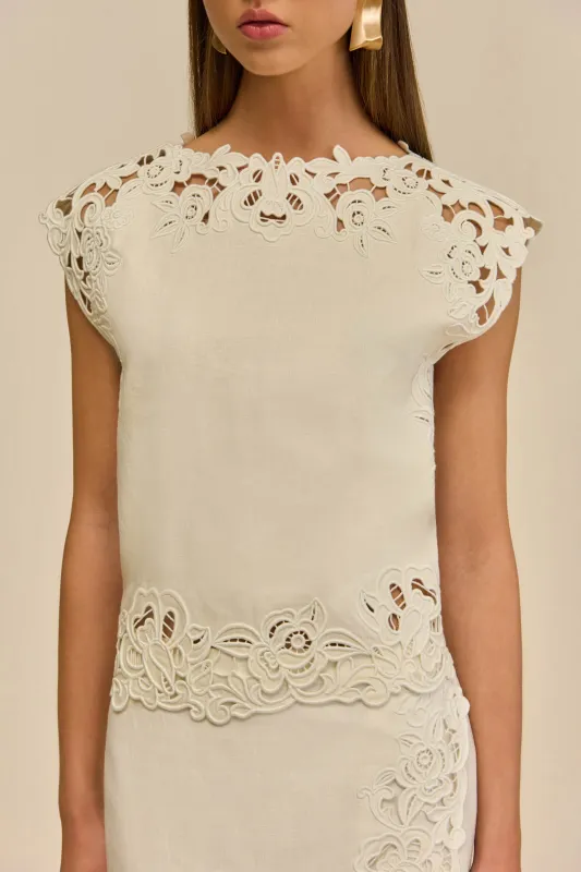 DESTRY TOP - OFF WHITE made by Cult Gaia