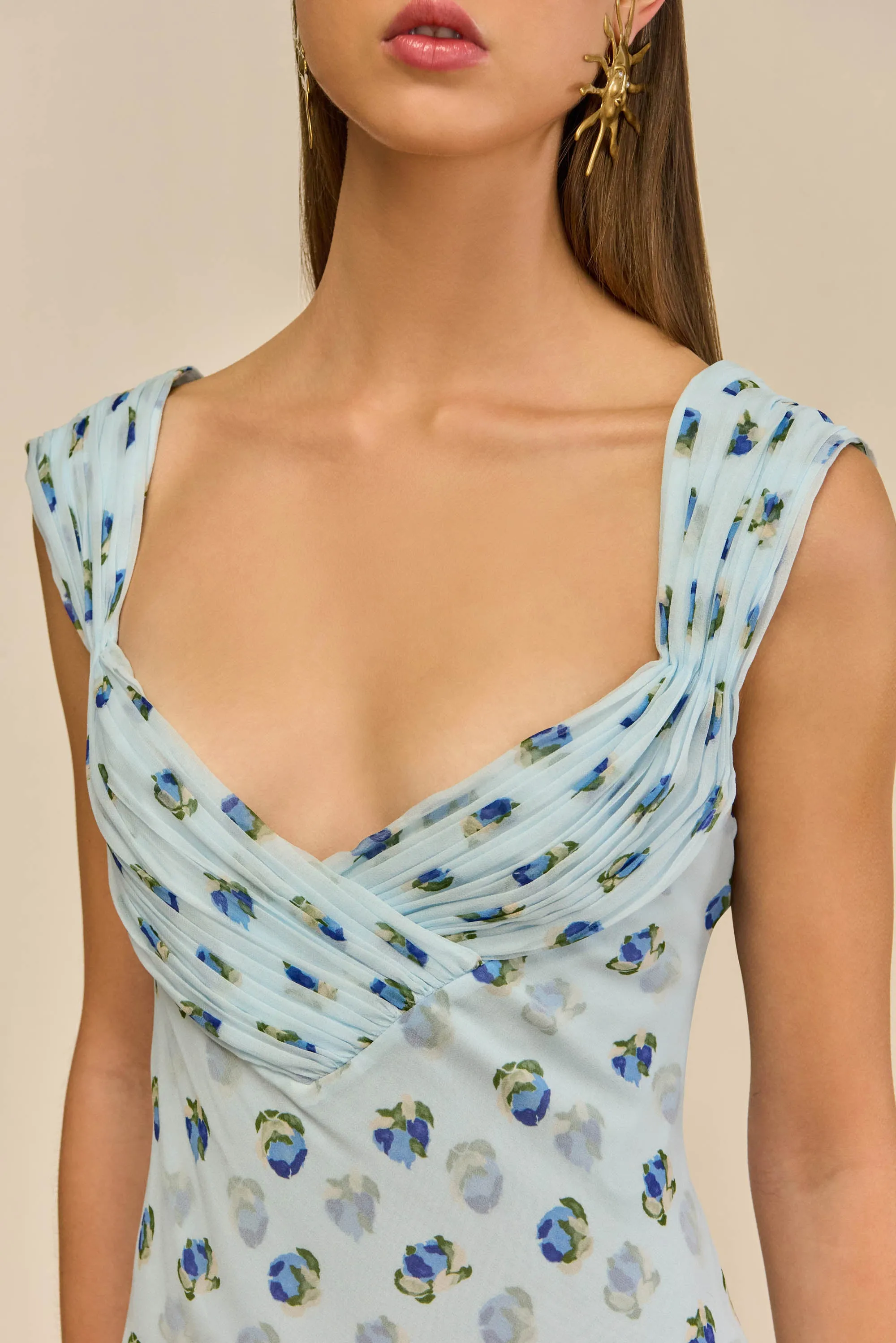 ELISEO DRESS - SMALL FLORAL BREEZE sold by Cult Gaia product image thumbnail 4