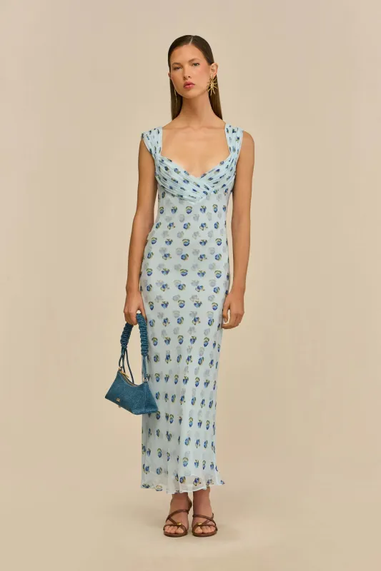 ELISEO DRESS - SMALL FLORAL BREEZE sold by Cult Gaia